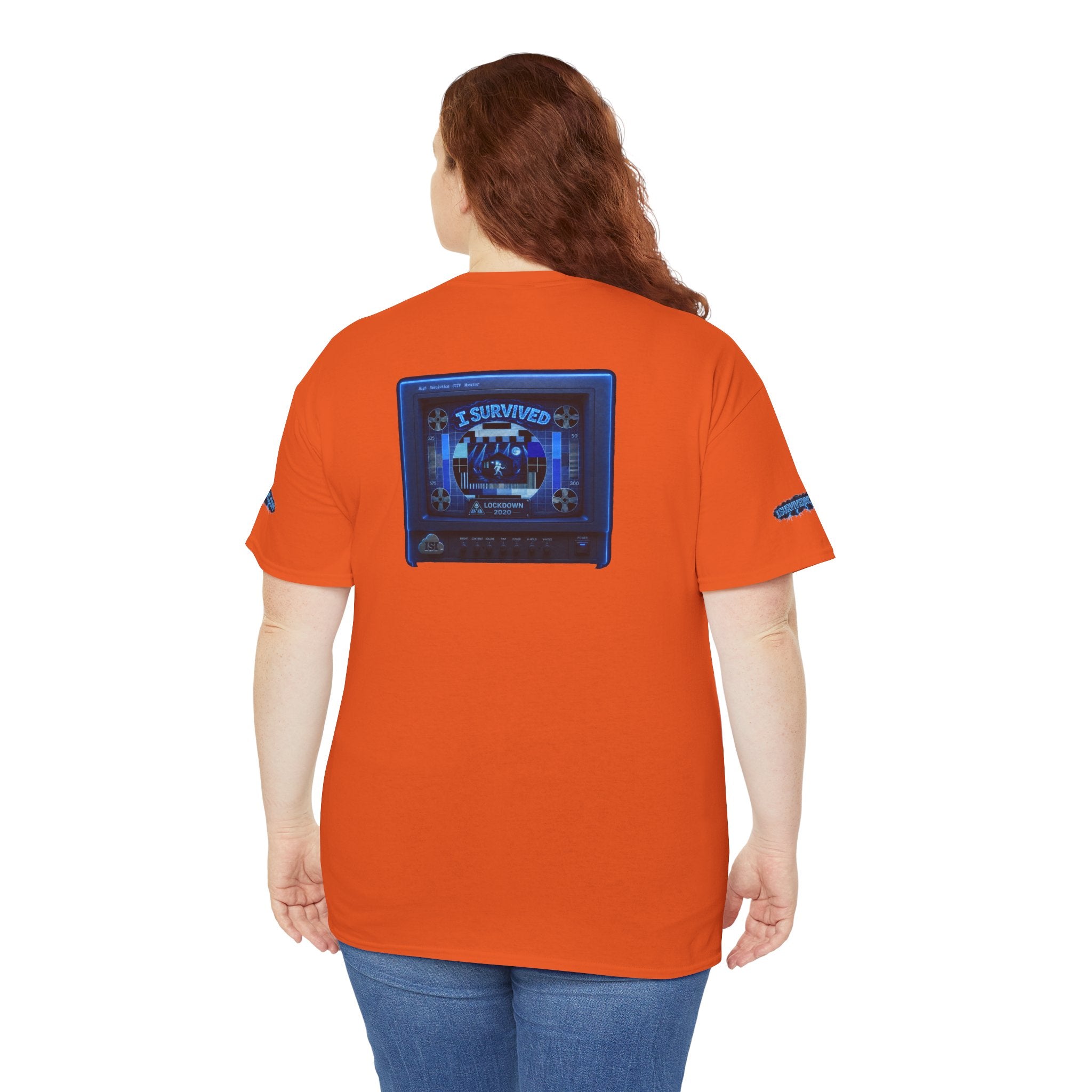I Survived 2020 — "Please Stand By" Test Pattern Tee Lockdown Special Edition Summer Exclusive Unisex Heavy Cotton Tee