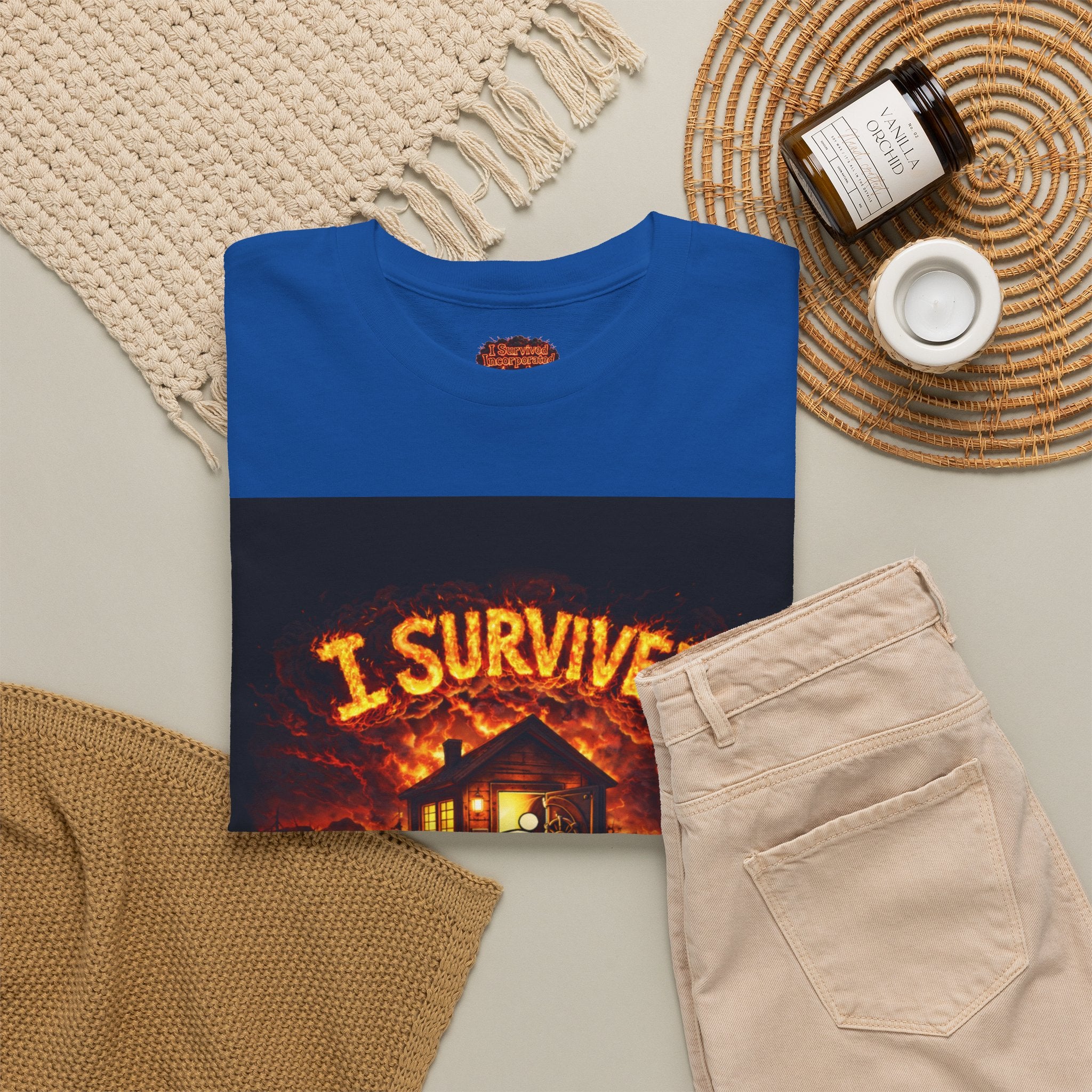 I Survived 2020 — WILDFIRES S2:E2: "The Bobcat Fire" Memorial Unisex Heavy Cotton Tee