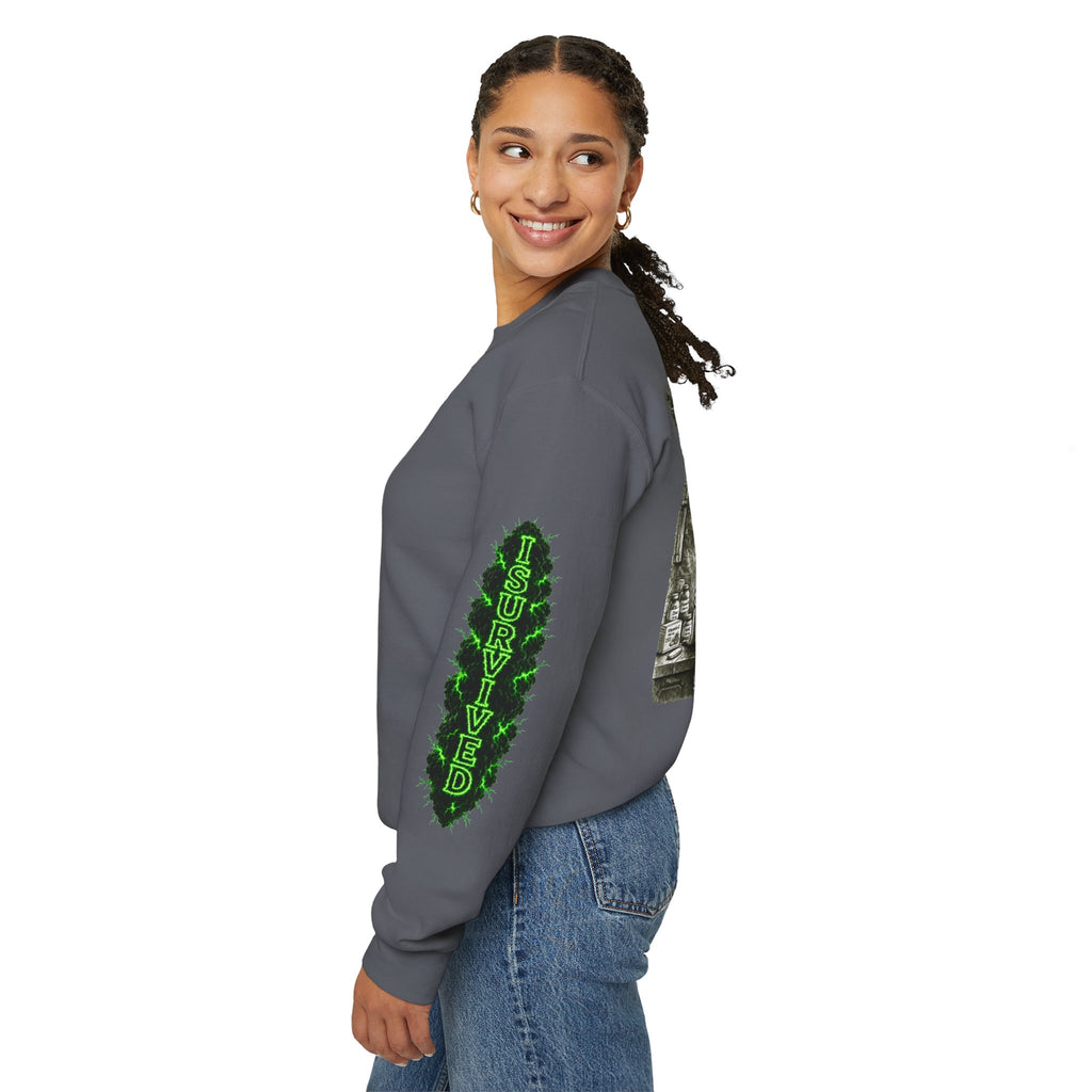 I Survived 2020 — PANDEMIC S1:E1: Director's Cut "COVID-19: The Coronavirus" Unisex Heavy Blend™ Crewneck Sweatshirt