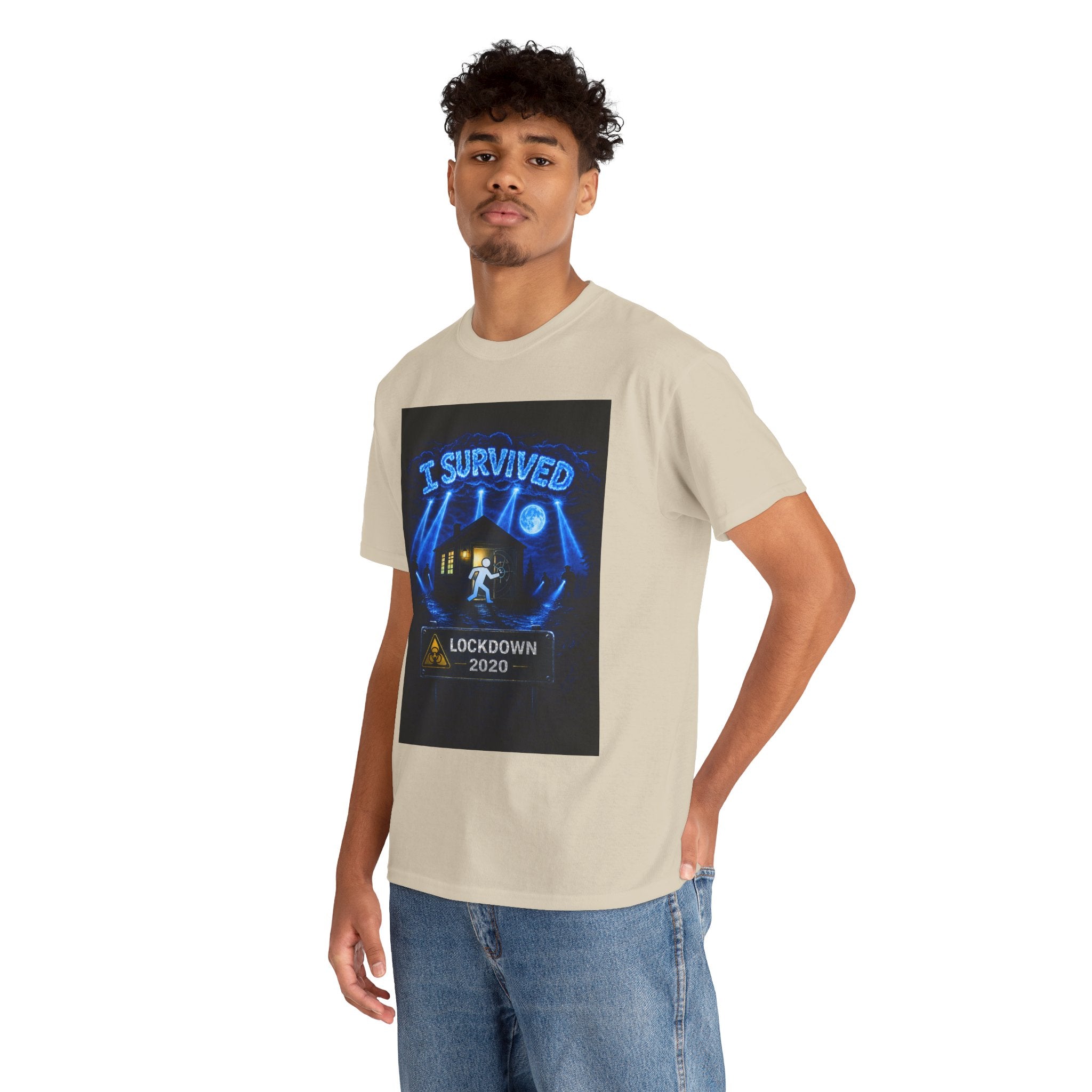 Copy of  I Survived 2020 — S3:E1 "Quarantine" | Lockdown Edition Documentary Unisex Heavy Cotton Tee