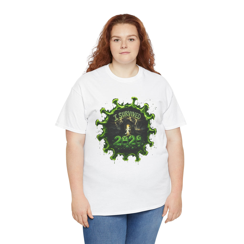 I Survived 2020 — Director's Cut S1:E4 "Mask Madness Mayhem Moment" | Pandemic Edition Unisex Heavy Cotton Tee