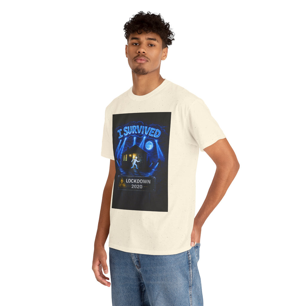 Copy of  I Survived 2020 — S3:E1 "Quarantine" | Lockdown Edition Documentary Unisex Heavy Cotton Tee