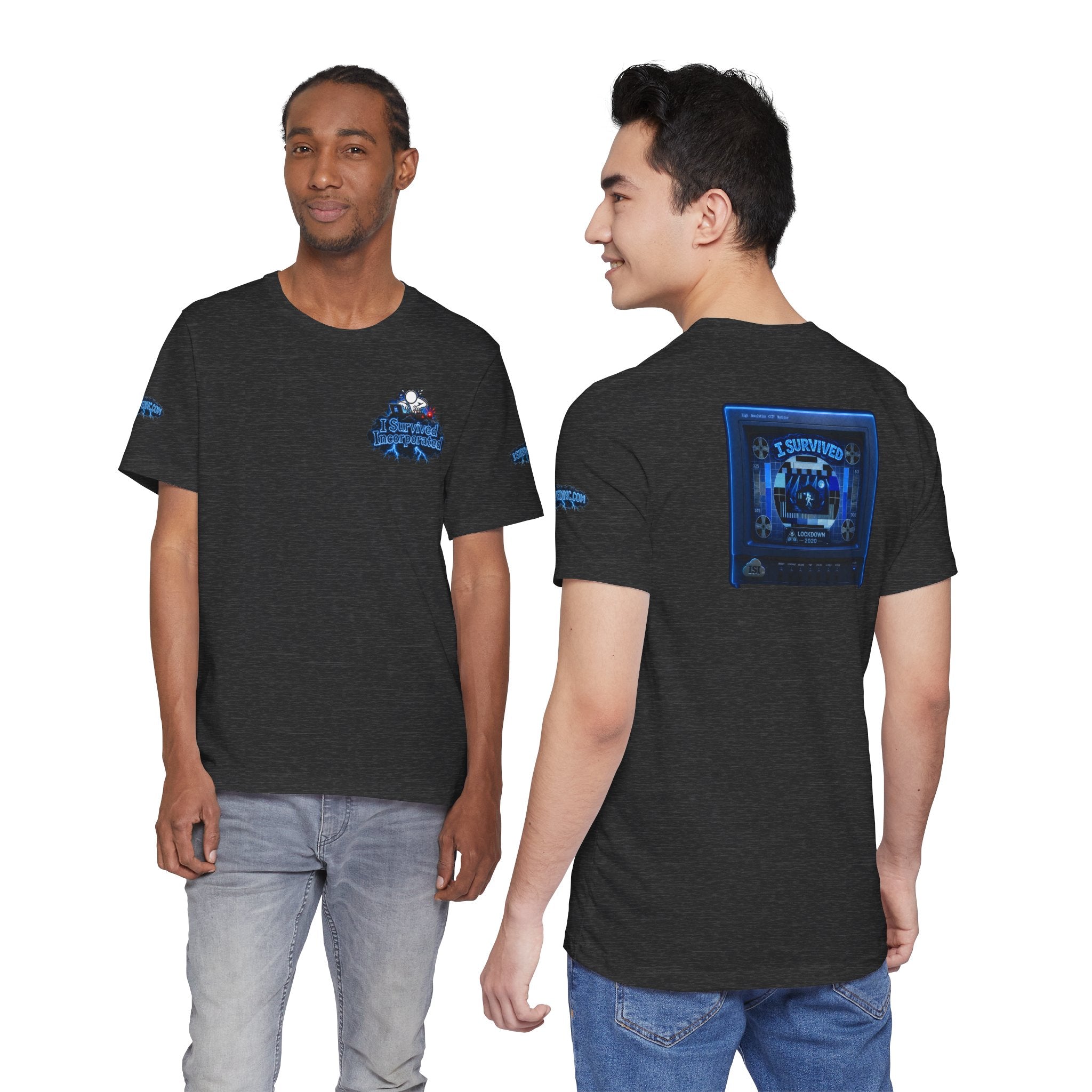I Survived 2020 — "Please Stand By" Test Pattern Tee Lockdown Special Edition Summer Exclusive Unisex Jersey Short Sleeve Tee