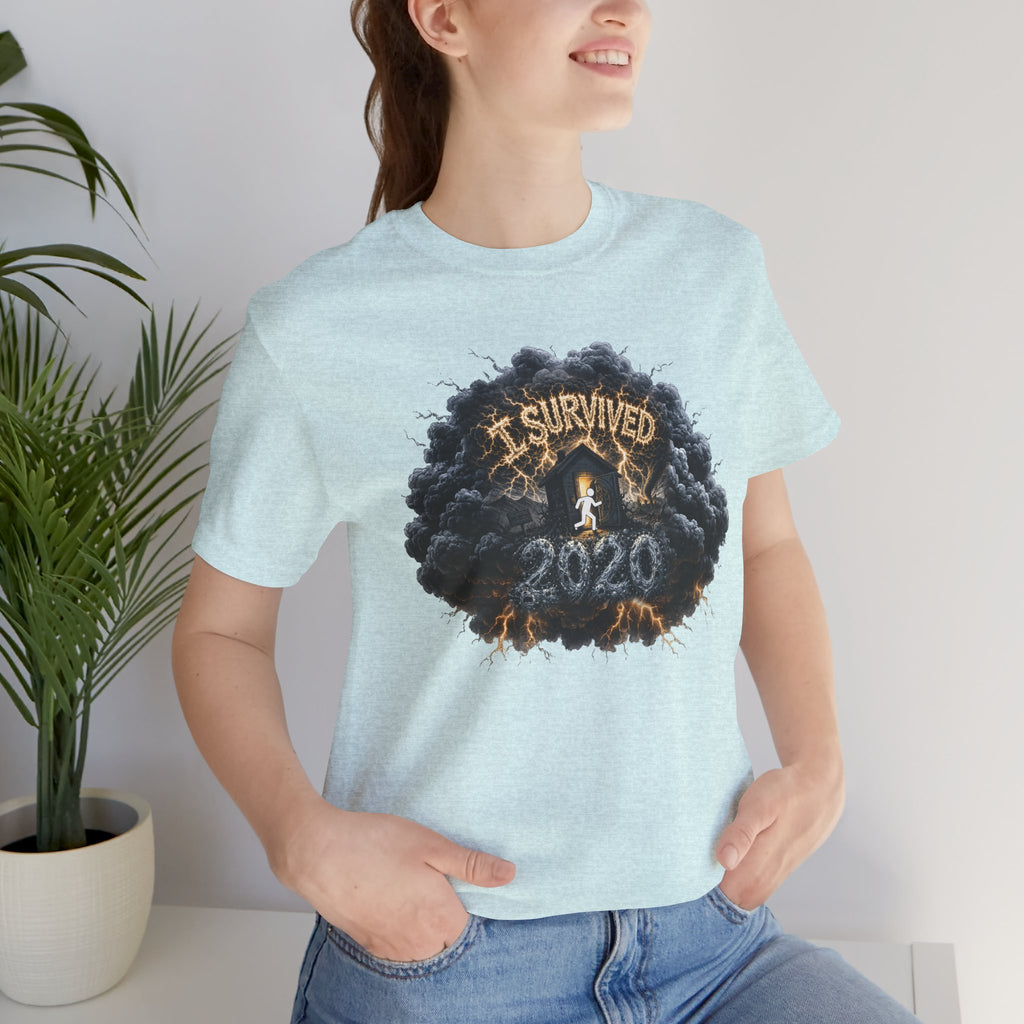 I Survived 2020 — Director's Cut Original Design Teaser Tee | Season 1 Premiere Drop Unisex Jersey Short Sleeve Tee