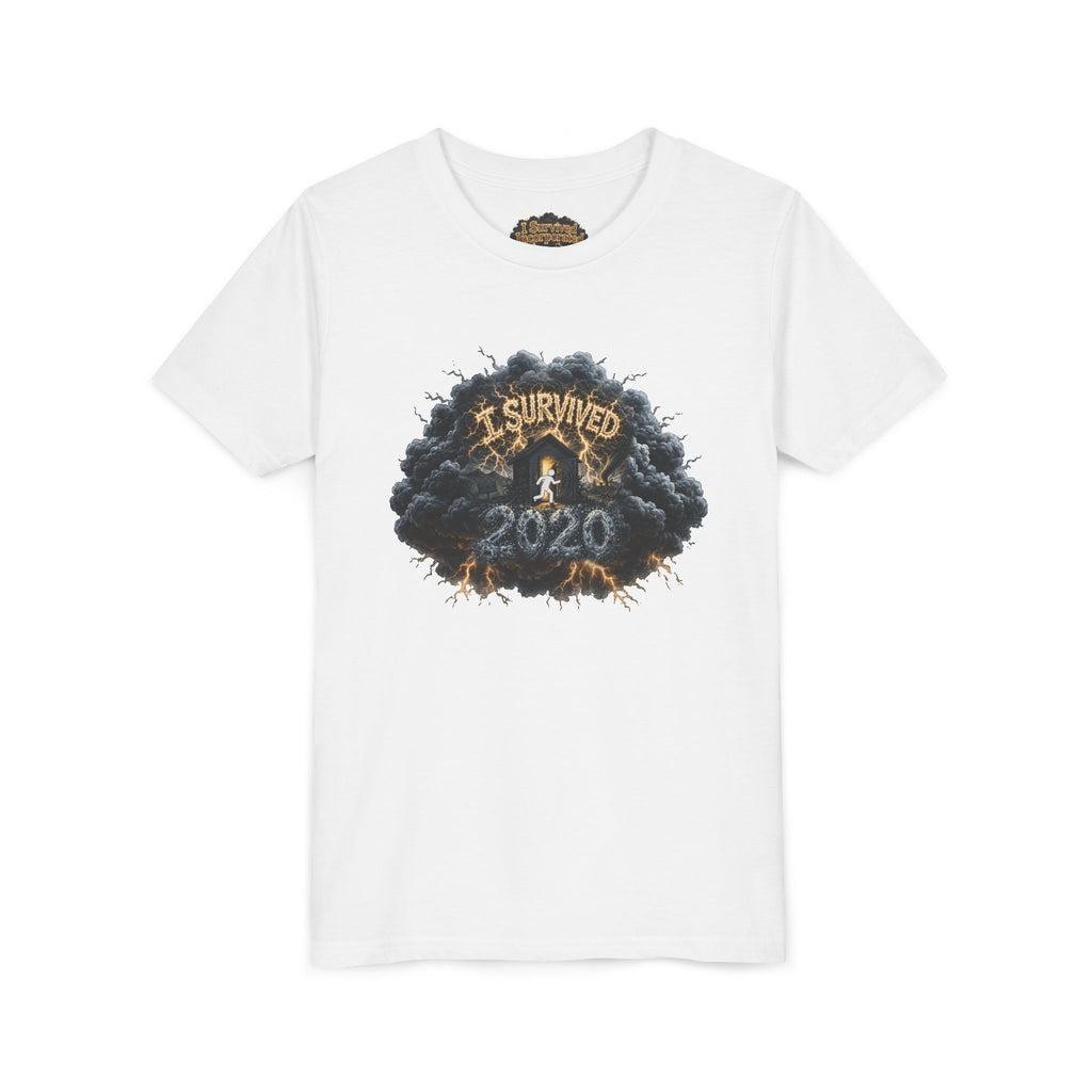 I Survived 2020 — Director's Cut Original Design Teaser Tee | Season 1 Premiere Drop Youth Short Sleeve Tee