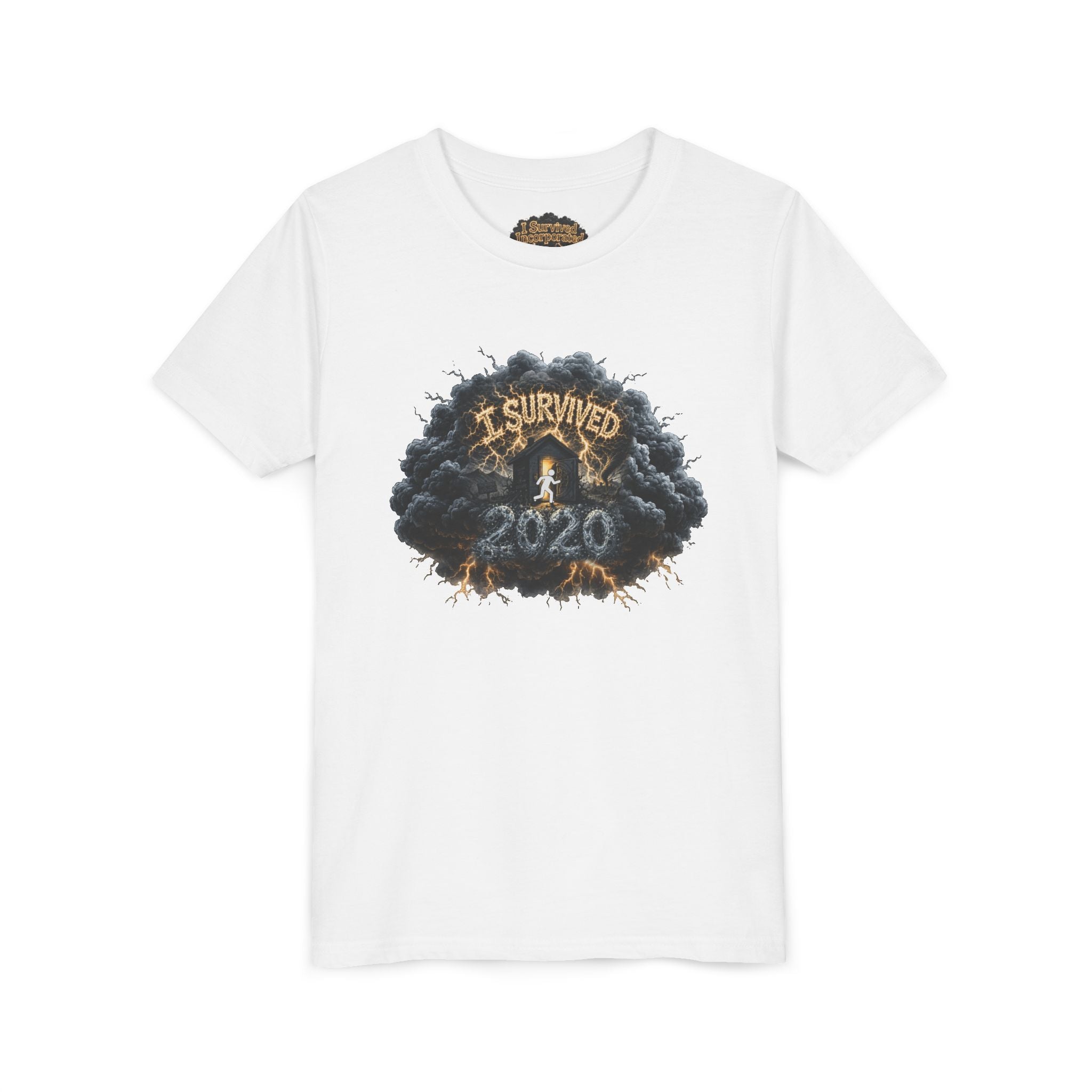I Survived 2020 — Director's Cut Original Design Teaser Tee | Season 1 Premiere Drop Youth Short Sleeve Tee