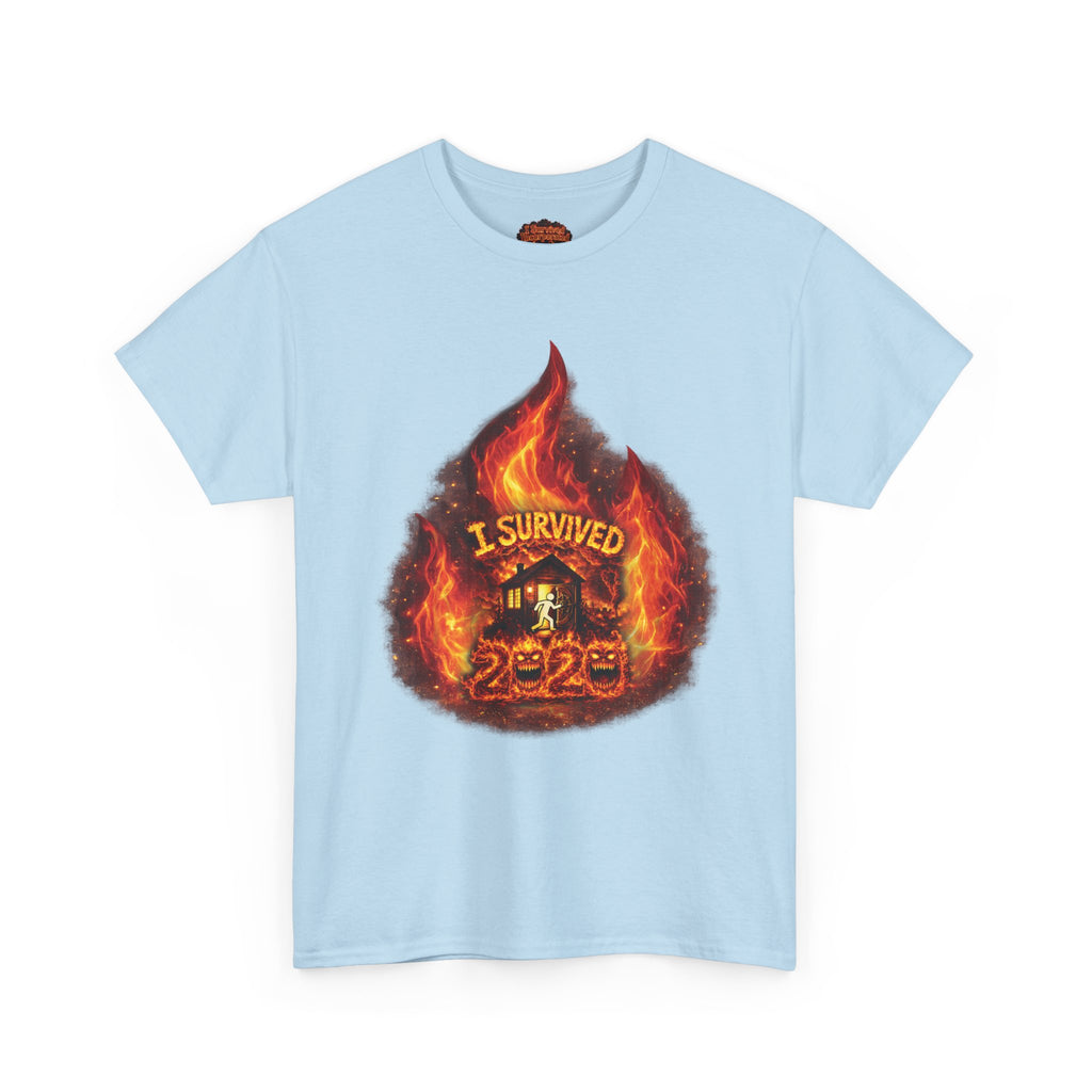I Survived 2020 — Director's Cut S2:E1 "Berry Creek" | Wildfire Edition Memorial Unisex Heavy Cotton Tee