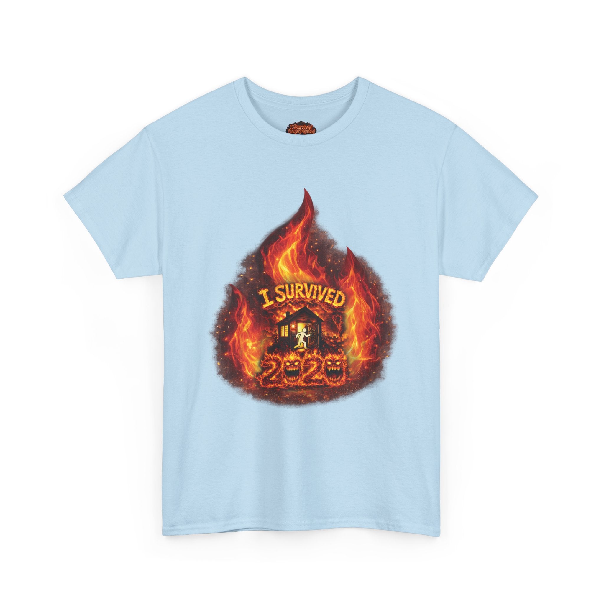 I Survived 2020 — Director's Cut S2:E1 "Berry Creek" | Wildfire Edition Memorial Unisex Heavy Cotton Tee