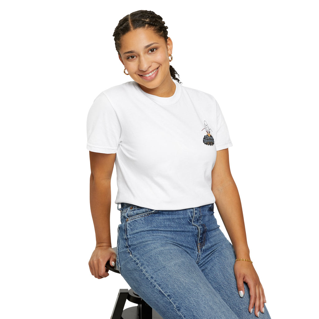 I Survived 2020 — "Please Stand By" Test Pattern Tee Summer Premier Unisex Garment-Dyed T-shirt