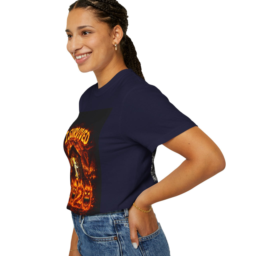 I Survived 2020 — WILDFIRES S2:E2: "The Bobcat Fire" Memorial Unisex Garment-Dyed T-shirt