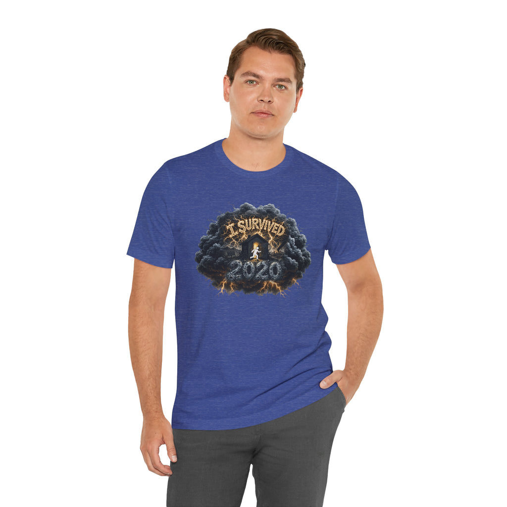 I Survived 2020 — Director's Cut Original Design Teaser Tee | Season 1 Premiere Drop Unisex Jersey Short Sleeve Tee