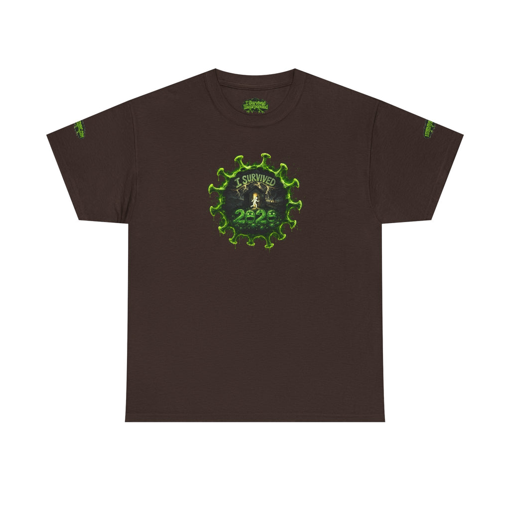 I Survived 2020 — PANDEMIC S1:E2: Director's Cut Special Edition "The Coming of COVID" Unisex Heavy Cotton Tee
