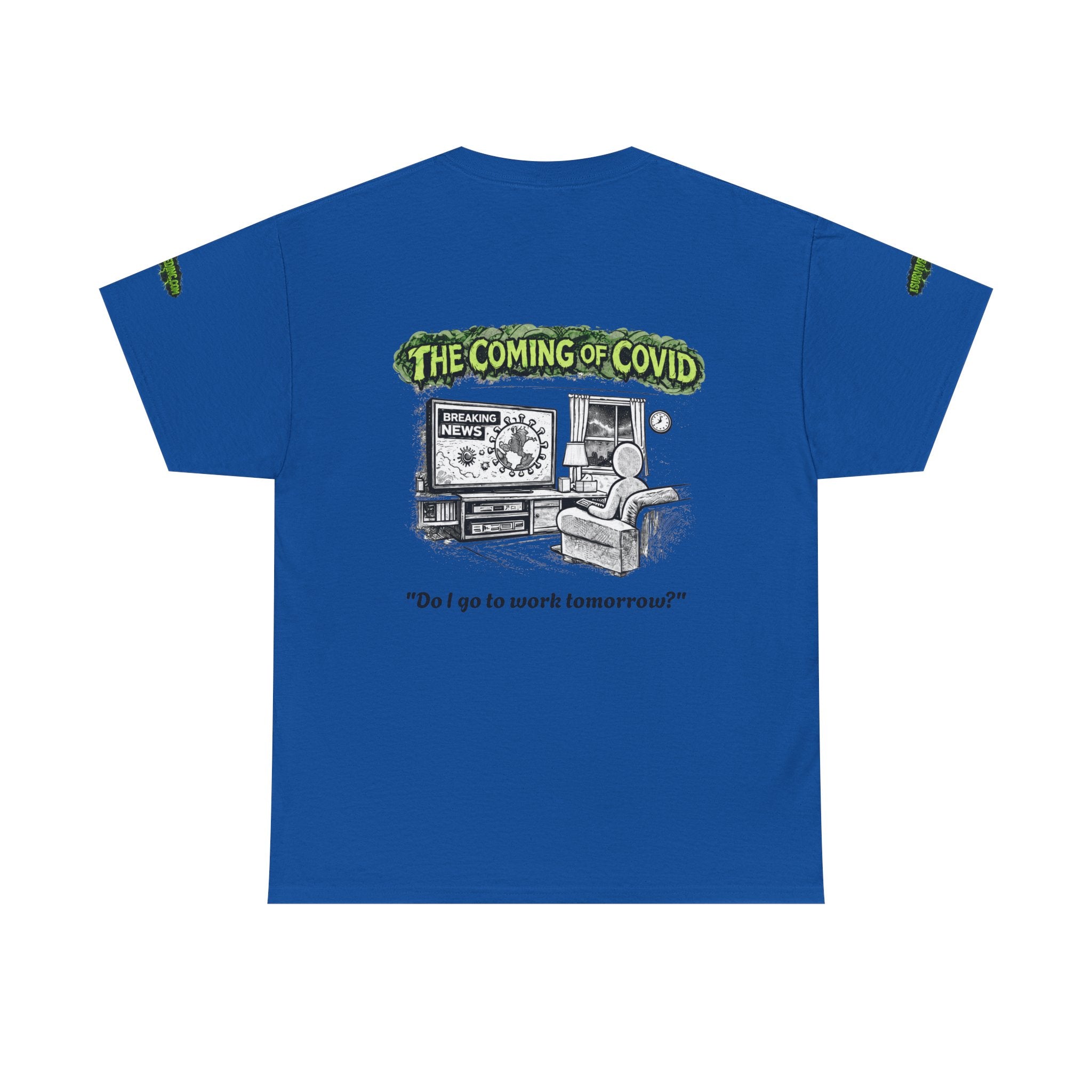 I Survived 2020 — S1:E2 "The Coming of COVID" | Pandemic Edition Unisex Heavy Cotton Tee (SPECIAL EDITION)