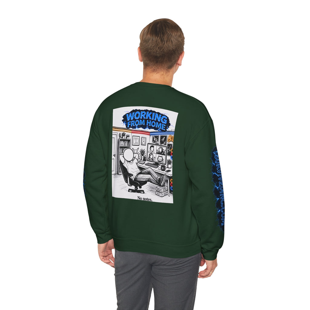 I Survived 2020 — S3:E4 "Working From Home" | Mid-Season Finale Pt. 1 | Lockdown Edition Documentary Unisex Heavy Blend™ Crewneck Sweatshirt