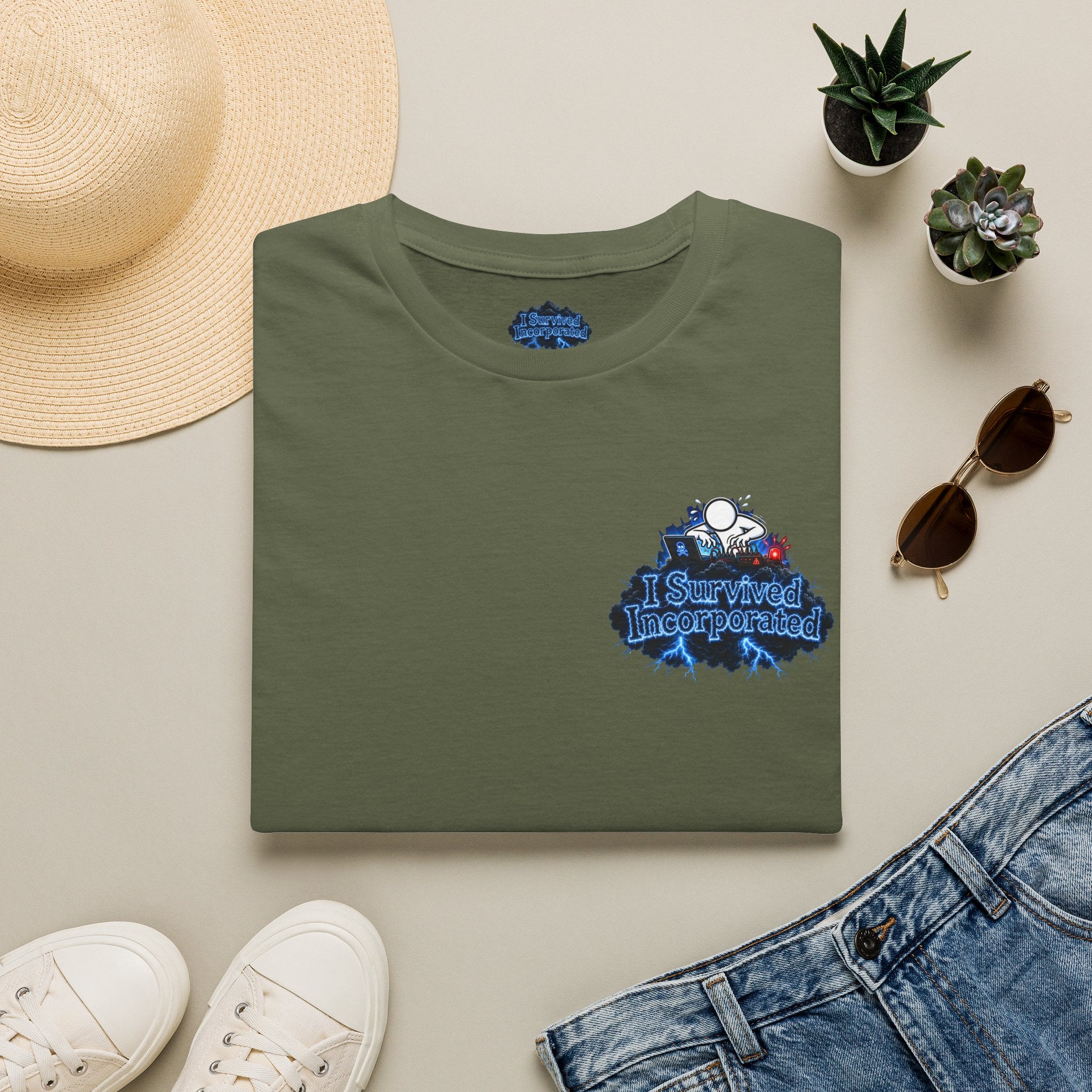 I Survived 2020 — "Please Stand By" Test Pattern Tee Lockdown Edition Summer Exclusive Unisex Softstyle T-Shirt