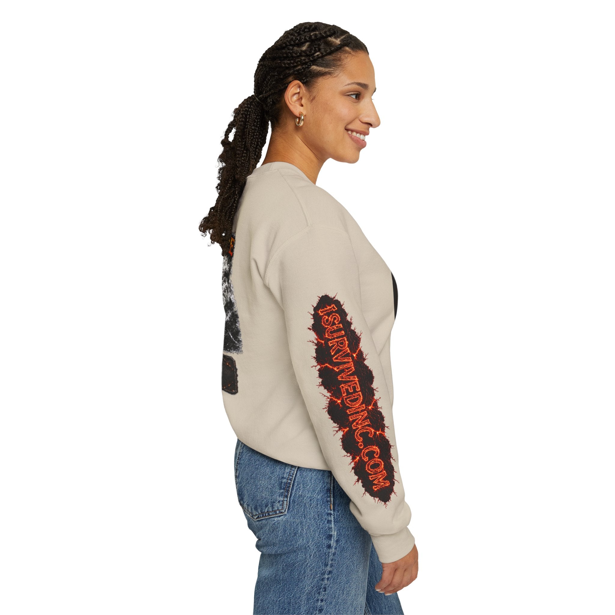 I Survived 2020 — WILDFIRES S2:E2: "The Bobcat Fire" Memorial Unisex Heavy Blend™ Crewneck Sweatshirt