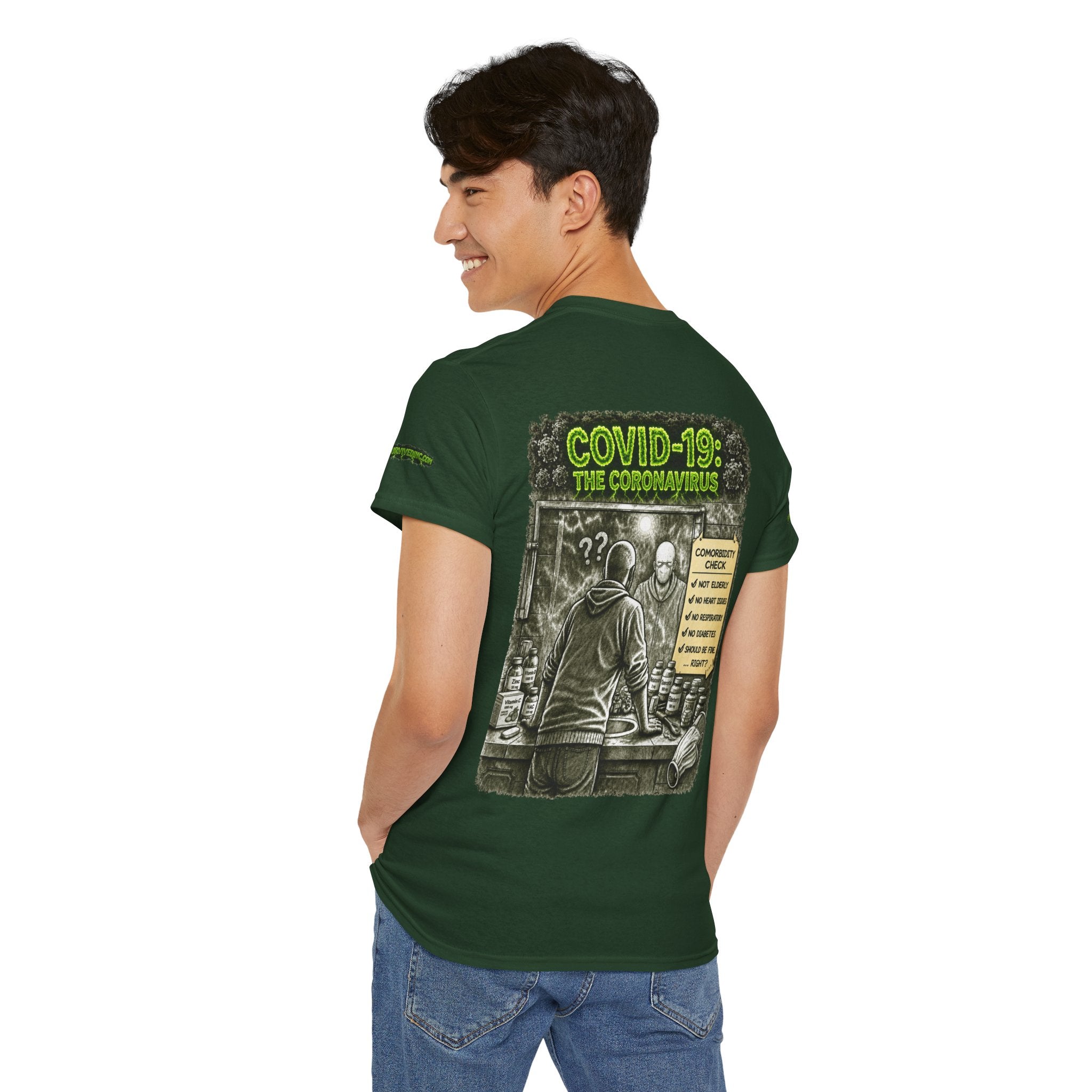 I Survived 2020 — PANDEMIC S1:E1: Director's Cut Special Edition "COVID-19: The Coronavirus" Unisex Garment-Dyed Tee