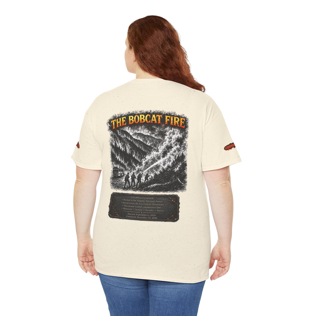 I Survived 2020 — Director's Cut S2:E2 "The Bobcat Fire" | Wildfire Edition Memorial Unisex Heavy Cotton Tee (SPECIAL EDITION)