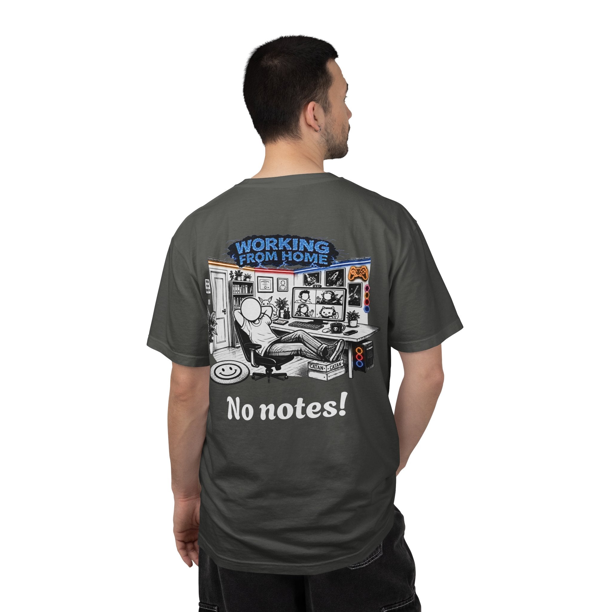 I Survived 2020 — LOCKDOWN S3:E4: "Working From Home" Unisex Garment-Dyed T-shirt