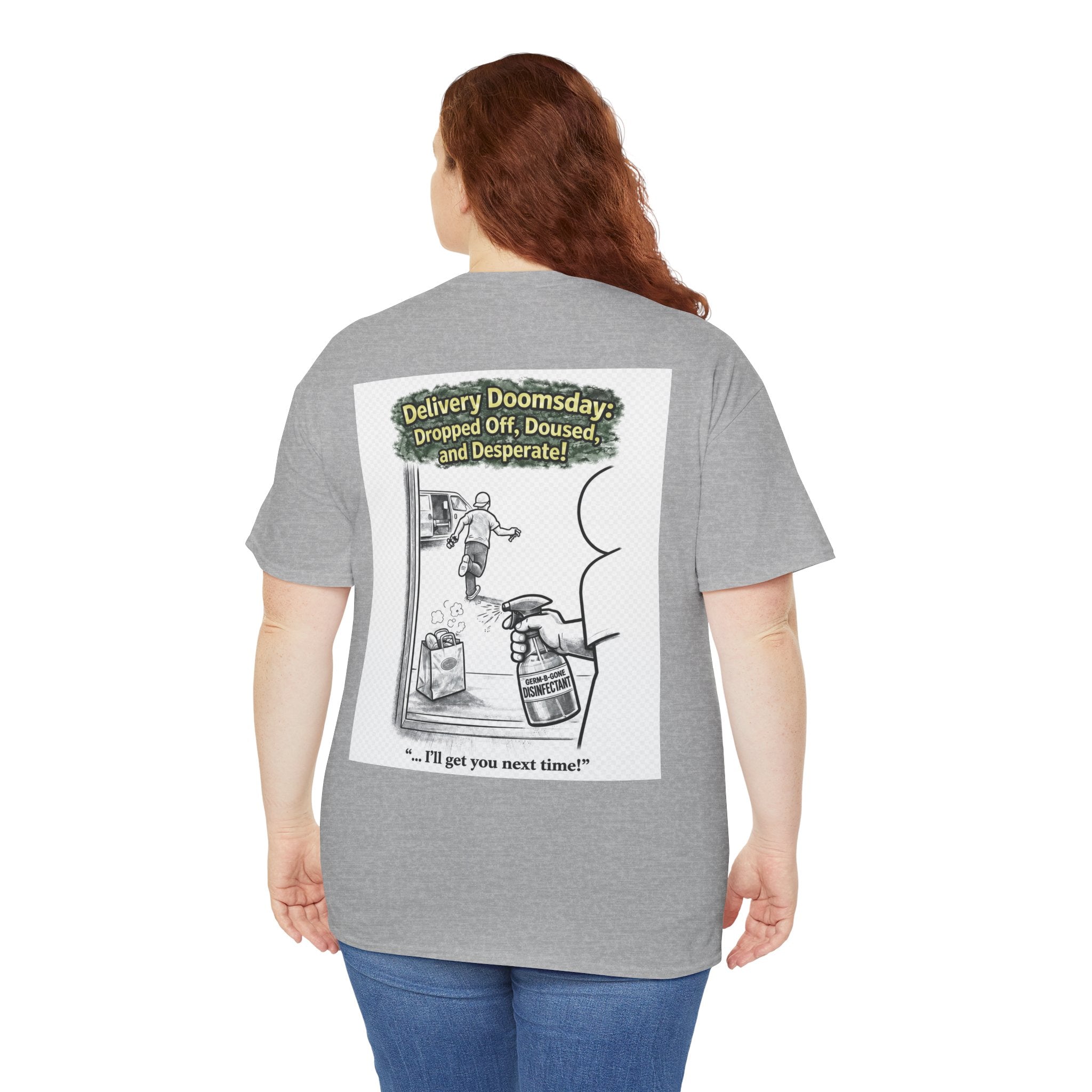 I Survived 2020 — S1:E5 "Delivery Doomsday" | Pandemic Edition Unisex Heavy Cotton Tee