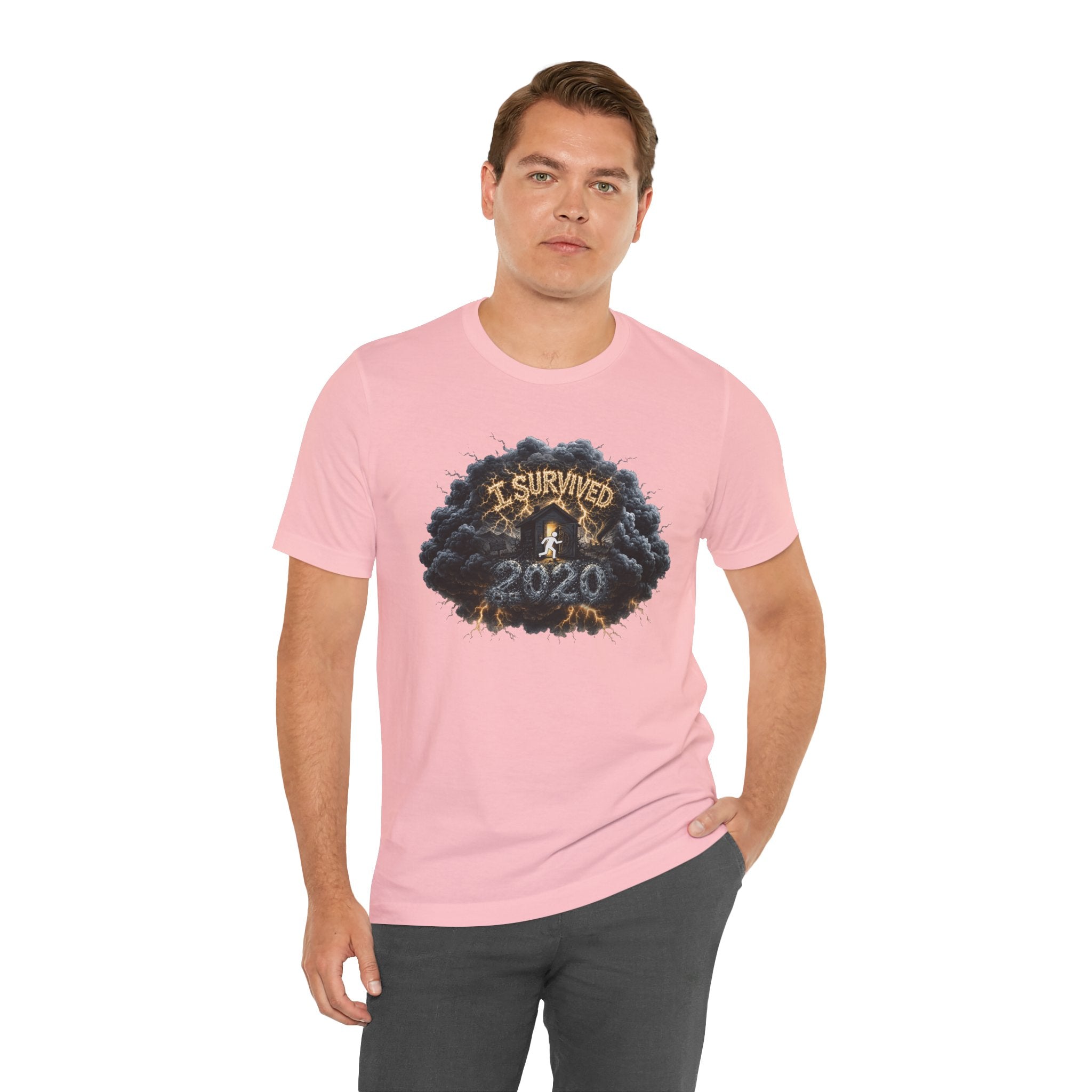 I Survived 2020 — Director's Cut Original Design Teaser Tee | Season 1 Premiere Drop Unisex Jersey Short Sleeve Tee