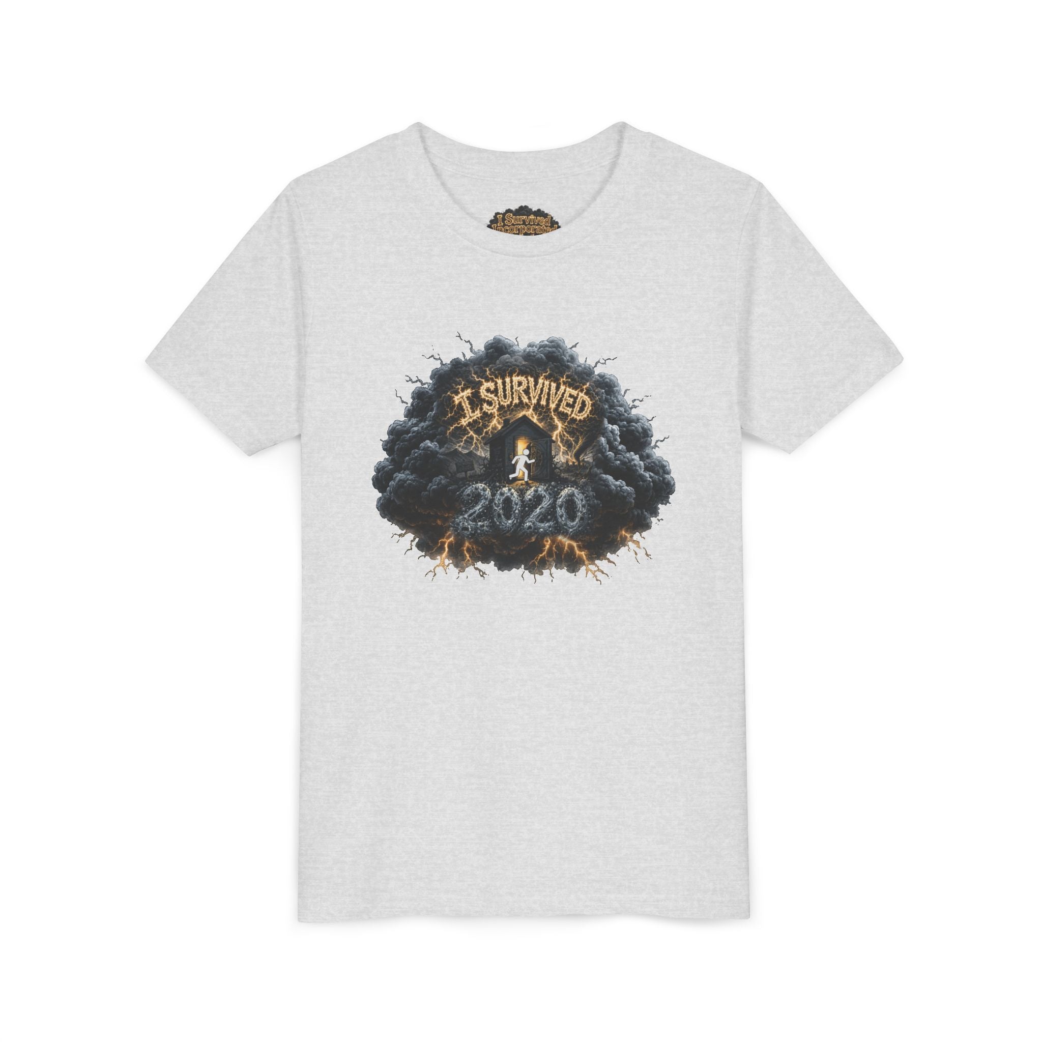 I Survived 2020 — Director's Cut Original Design Teaser Tee | Season 1 Premiere Drop Youth Short Sleeve Tee