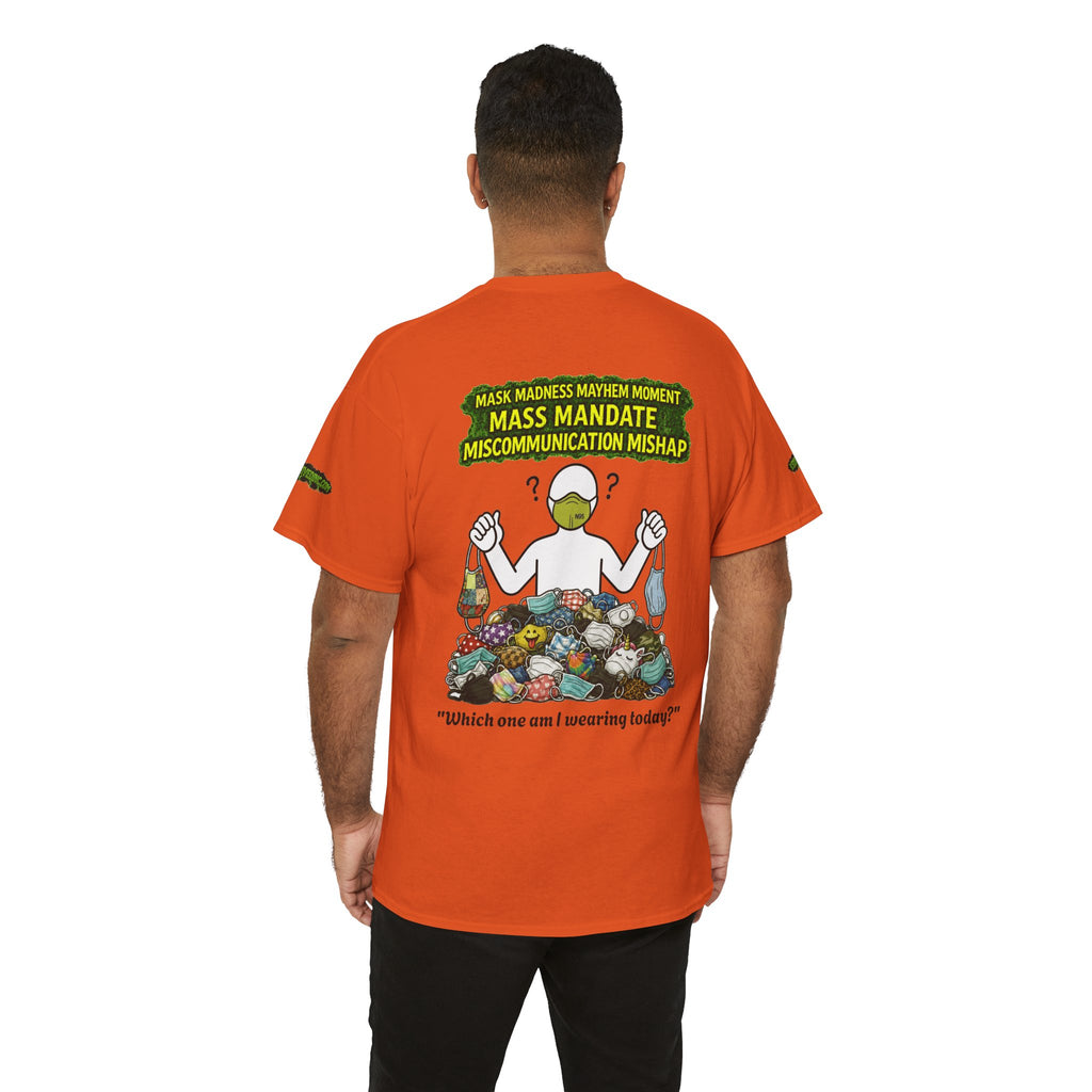 I Survived 2020 — PANDEMIC S1:E4: Director's Cut Special Edition "Mask Madness" Unisex Heavy Cotton Tee