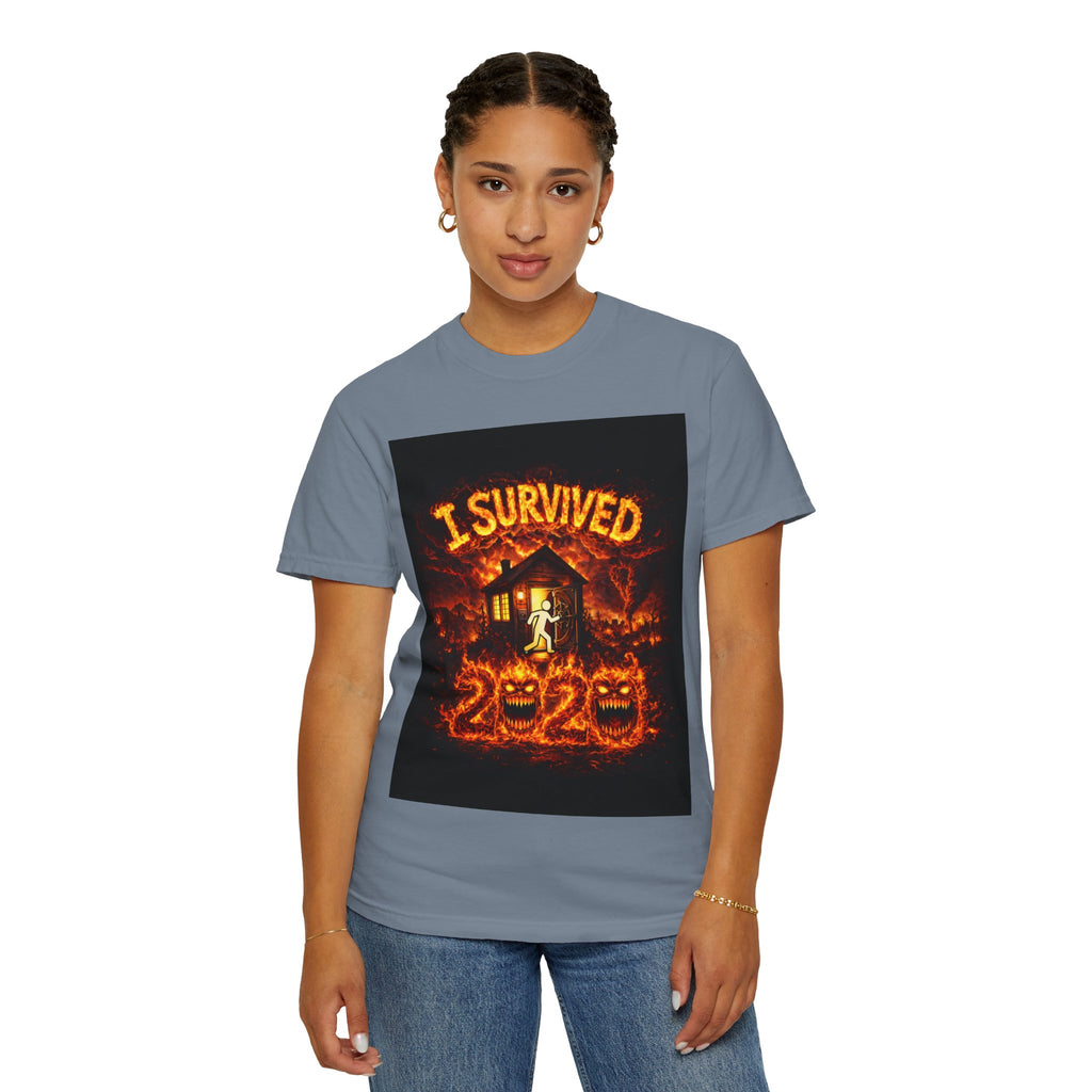 I Survived 2020 — S2:E3 "The California Wildfires" | Wildfire Edition Memorial Unisex Garment-Dyed T-shirt