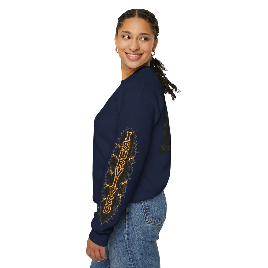 I Survived 2020 — Original PILOT Design: Director's Cut Special Edition Unisex Heavy Blend™ Crewneck Sweatshirt