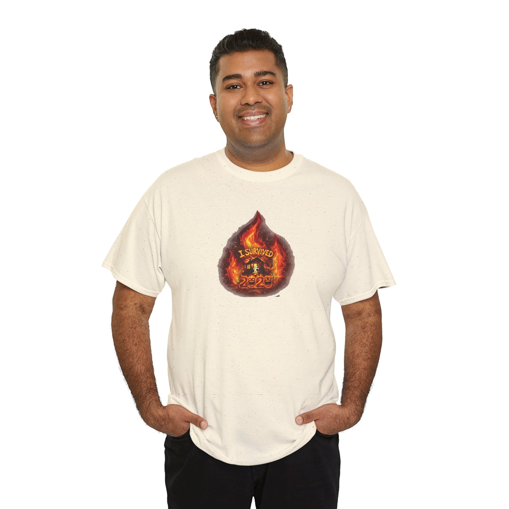 I Survived 2020 — WILDFIRES S2:E1: Director's Cut "Berry Creek" Memorial Unisex Heavy Cotton Tee