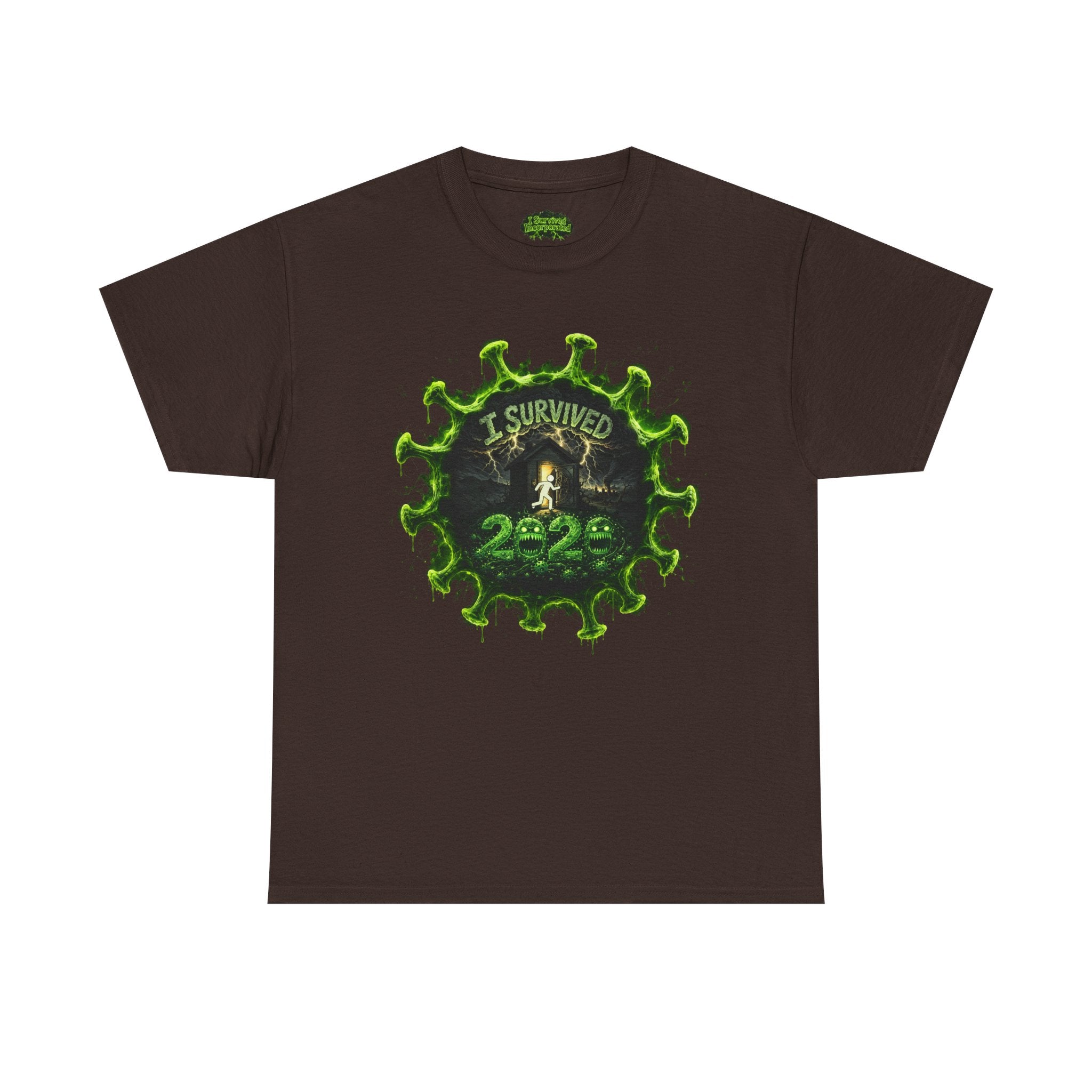 I Survived 2020 — Director's Cut S1:E4 "Mask Madness Mayhem Moment" | Pandemic Edition Unisex Heavy Cotton Tee