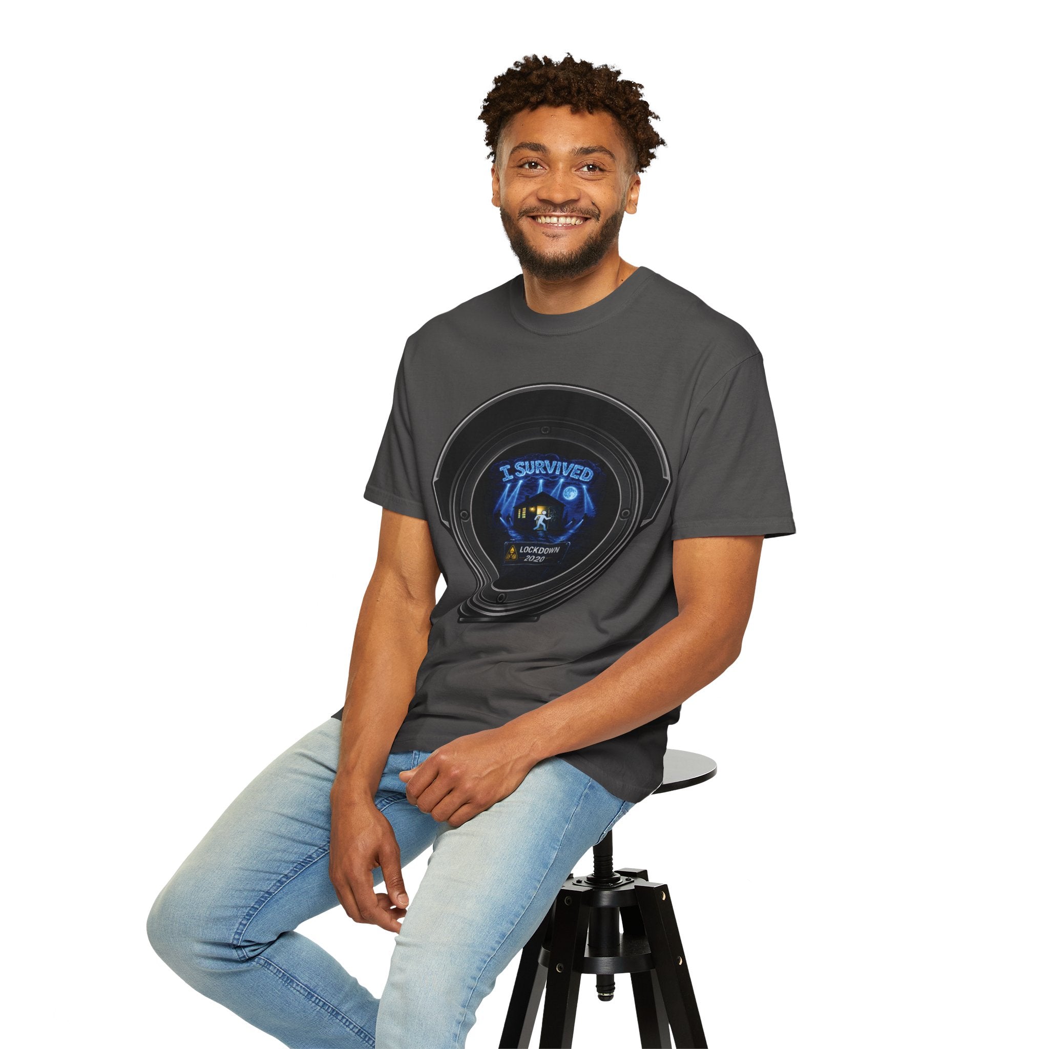I Survived 2020 — Director's Cut S3:E3 "Remote Schooling" | Lockdown Edition Documentary Unisex Garment-Dyed T-shirt