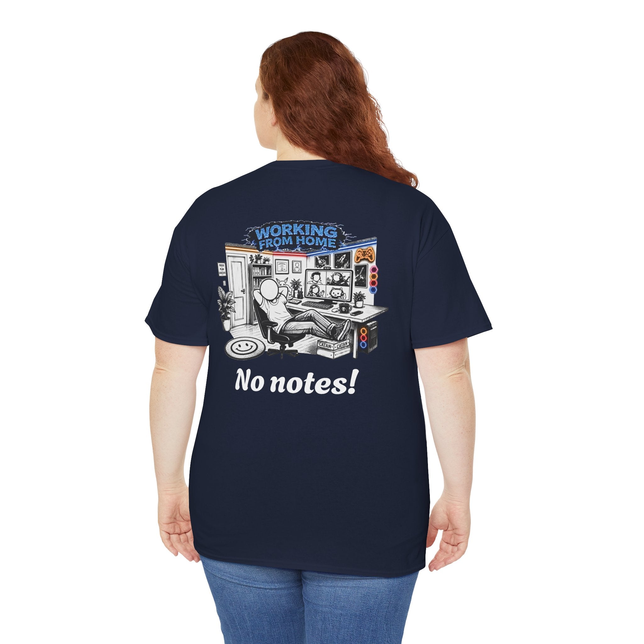 I Survived 2020 — LOCKDOWN S3:E4: "Working From Home" Unisex Heavy Cotton Tee