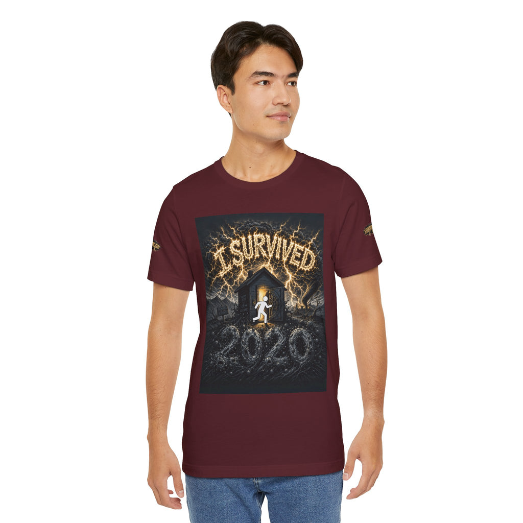 I Survived 2020 — Original PILOT Design: Special Edition Unisex Jersey Short Sleeve Tee
