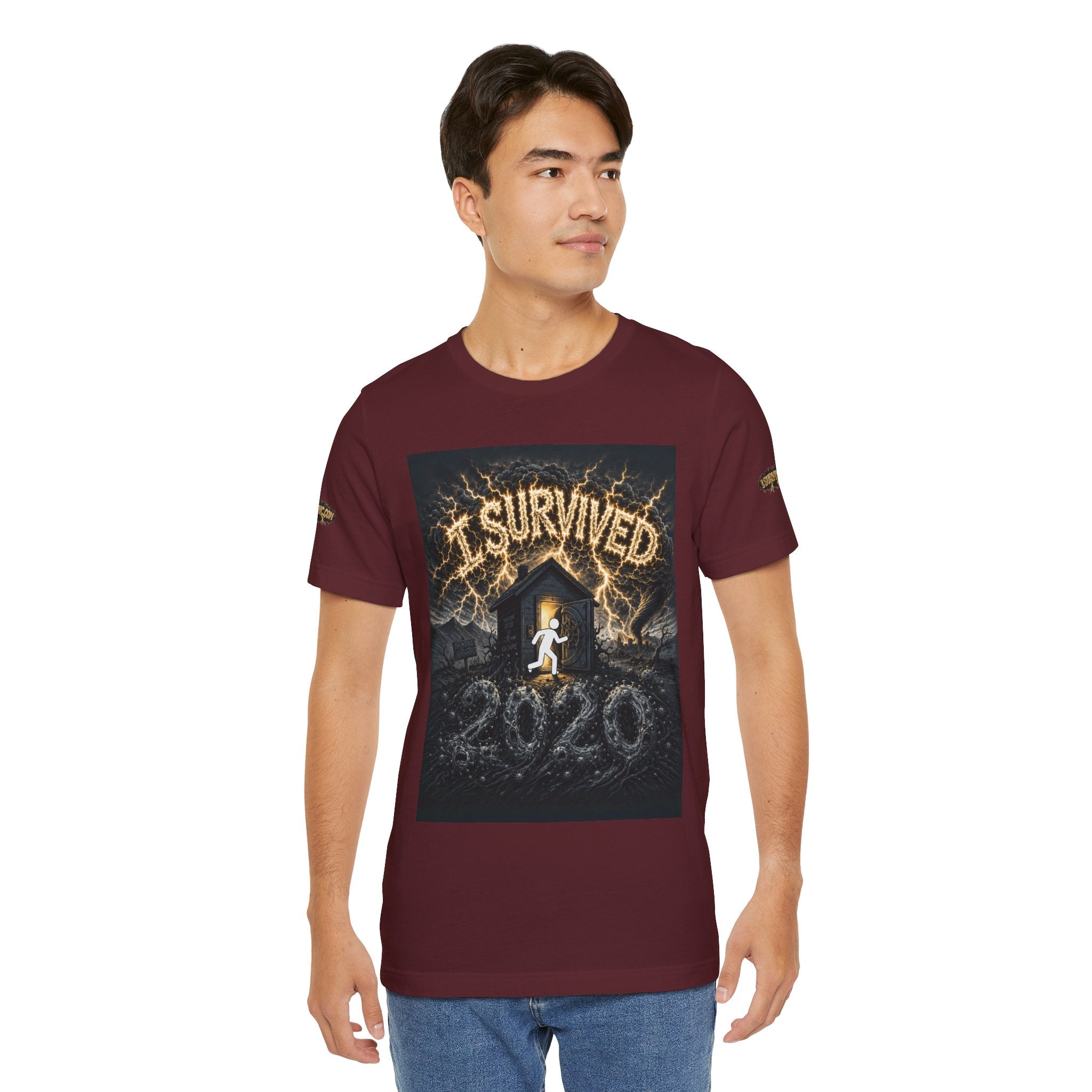 I Survived 2020 — Original PILOT Design: Special Edition Unisex Jersey Short Sleeve Tee