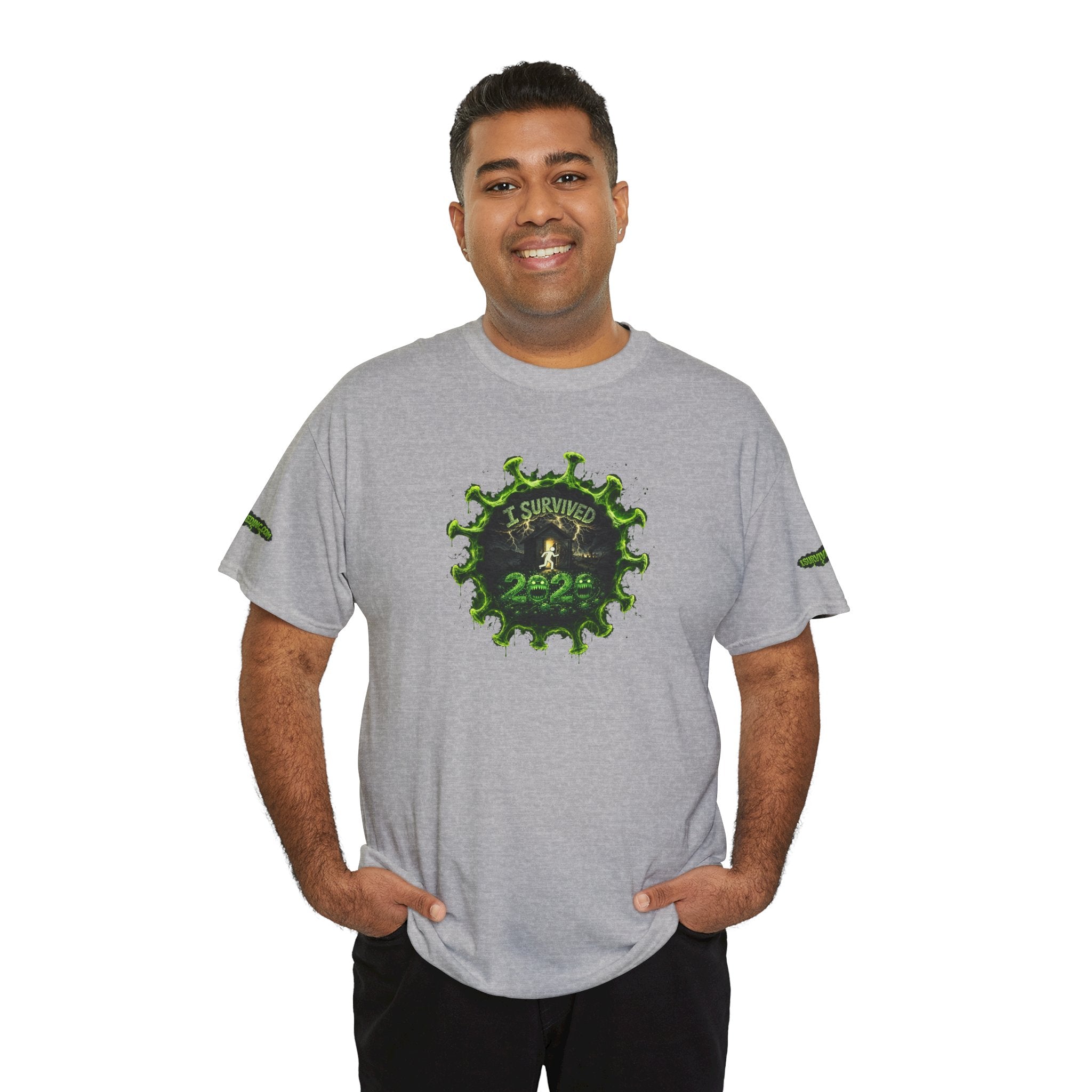 I Survived 2020 — PANDEMIC S1:E2: Director's Cut Special Edition "The Coming of COVID" Unisex Heavy Cotton Tee