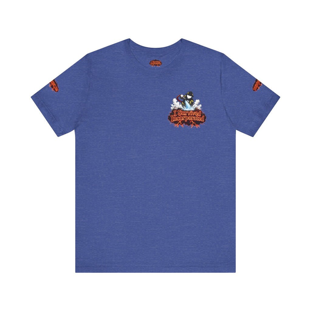 I Survived 2020 — "Please Stand By" Test Pattern Tee Wildfire Signal Special Edition Summer Premiere Unisex Jersey Short Sleeve Tee
