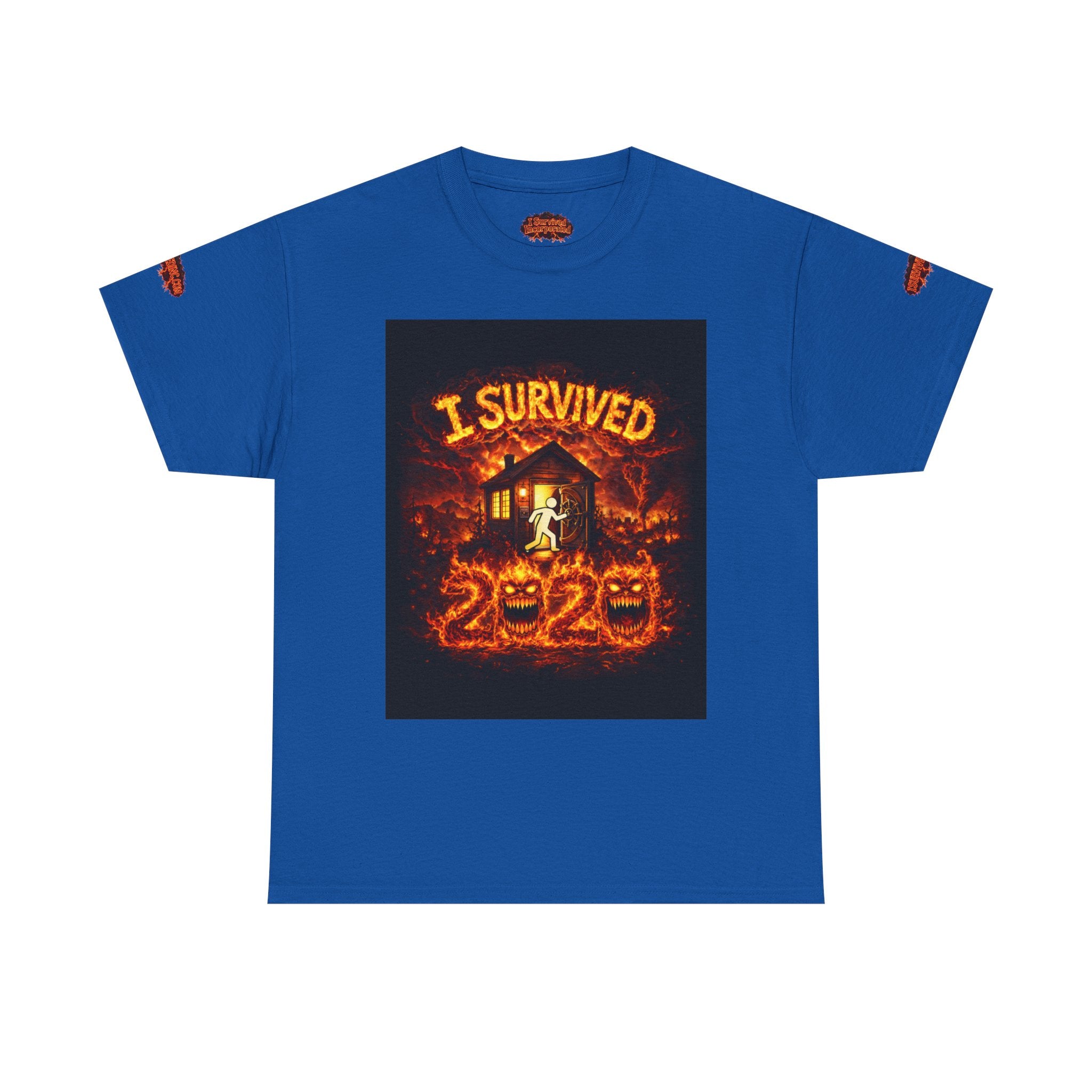 J'ai survécu à 2020 — S2:E2 "L'incendie de Bobcat" | T-shirt unisexe commémoratif en coton épais Édition feu de forêt (ÉDITION SPÉCIALE)