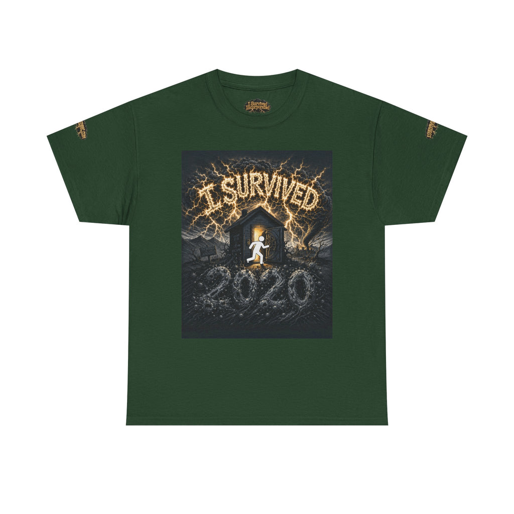 I Survived 2020 — Original PILOT Design: Special Edition Unisex Heavy Cotton Tee