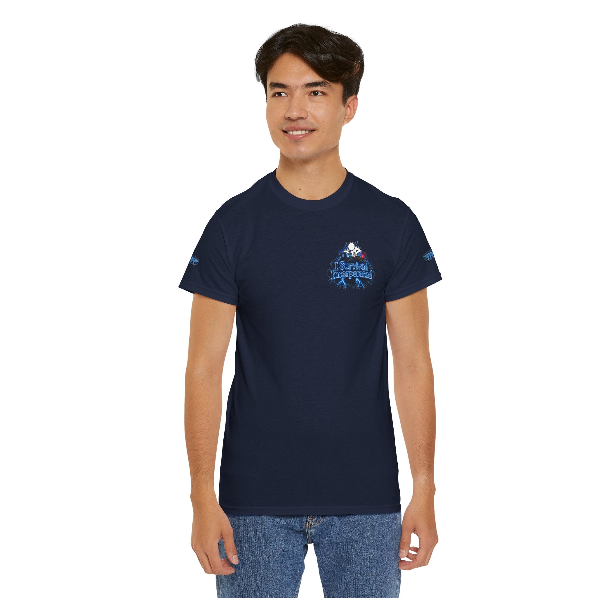 I Survived 2020 — "Please Stand By" Test Pattern Tee Lockdown Special Edition Summer Exclusive Unisex Heavy Cotton Tee