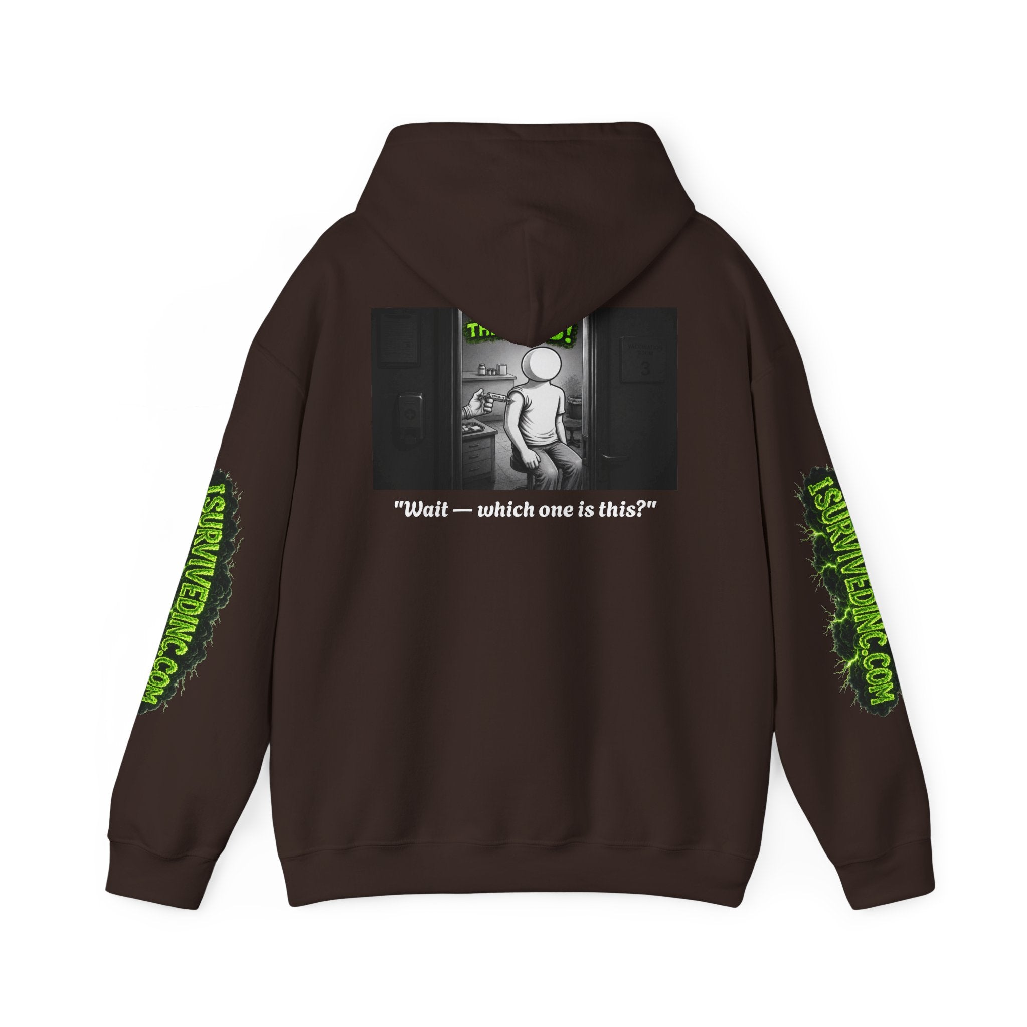 I Survived 2020 — S1:E3 "The Jab!" | Pandemic Edition Hoodie Sweatshirt