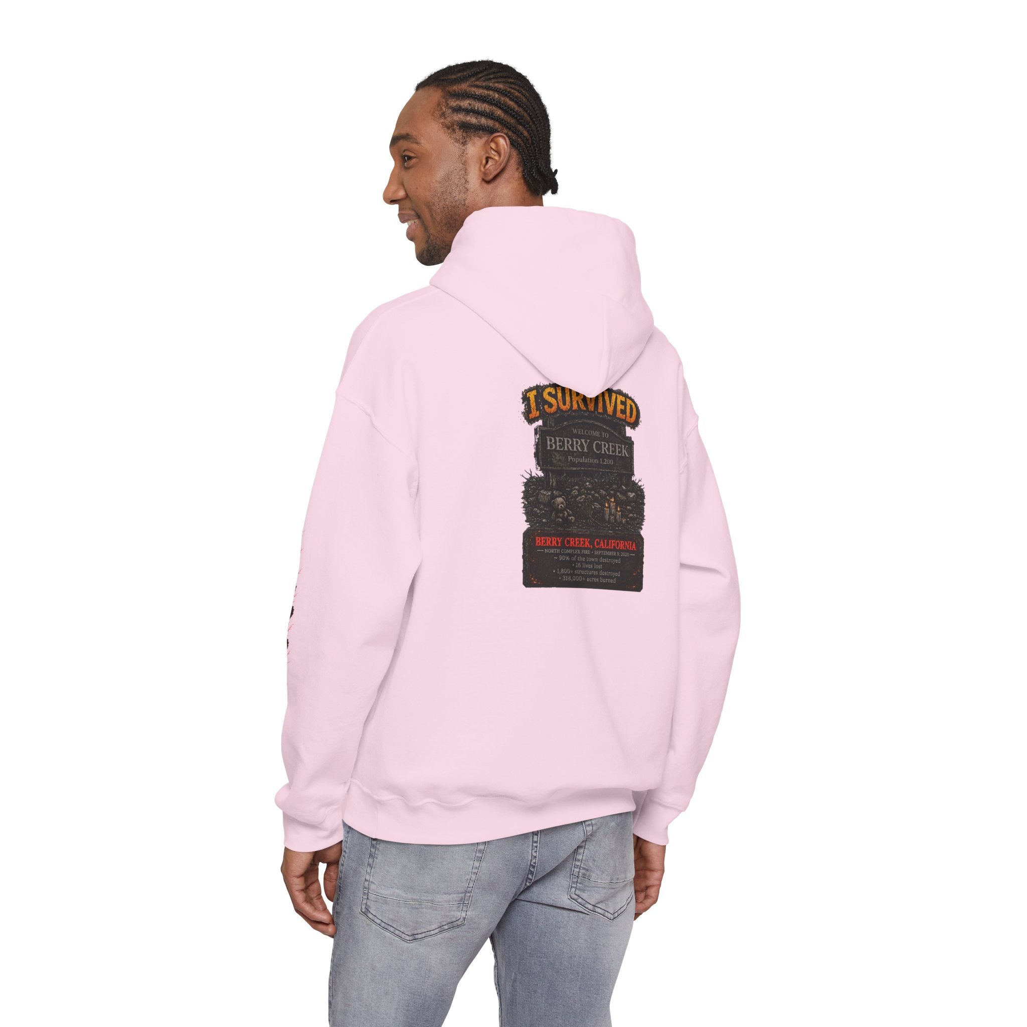 I Survived 2020 — Director's Cut S2:E1 "Berry Creek" | Wildfire Edition Memorial Hoodie Sweatshirt
