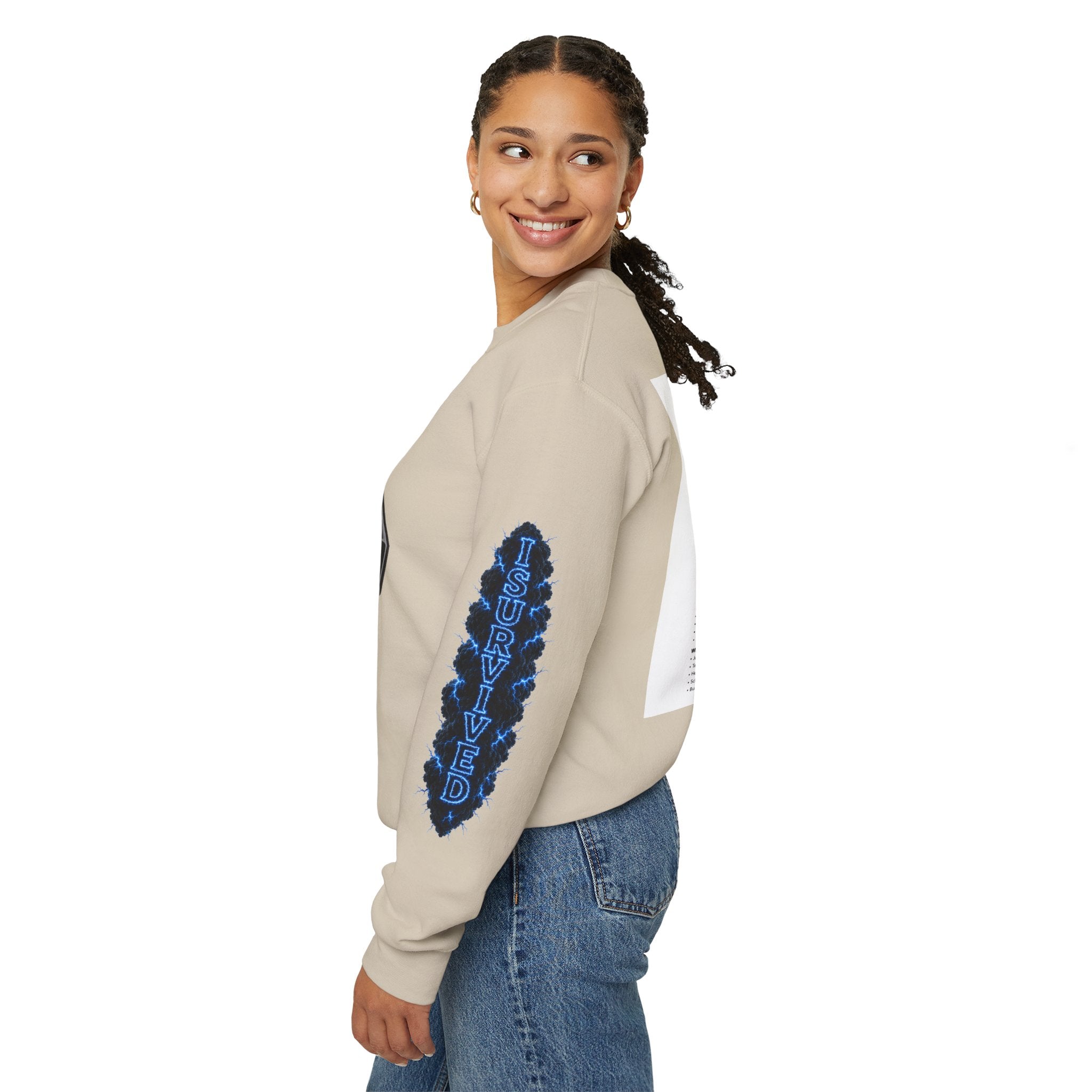 I Survived 2020 — Director's Cut S3:E3 "Remote Schooling" | Lockdown Edition Documentary Unisex Heavy Blend™ Crewneck Sweatshirt