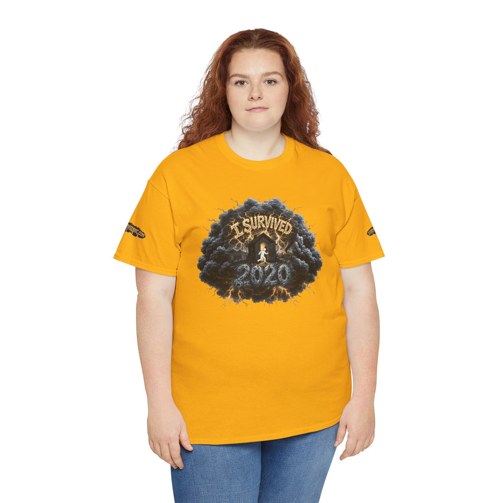 I Survived 2020 — Director's Cut Original Design Teaser Tee | Season 1 Premiere Drop Unisex Heavy Cotton Tee (SPECIAL EDITION)
