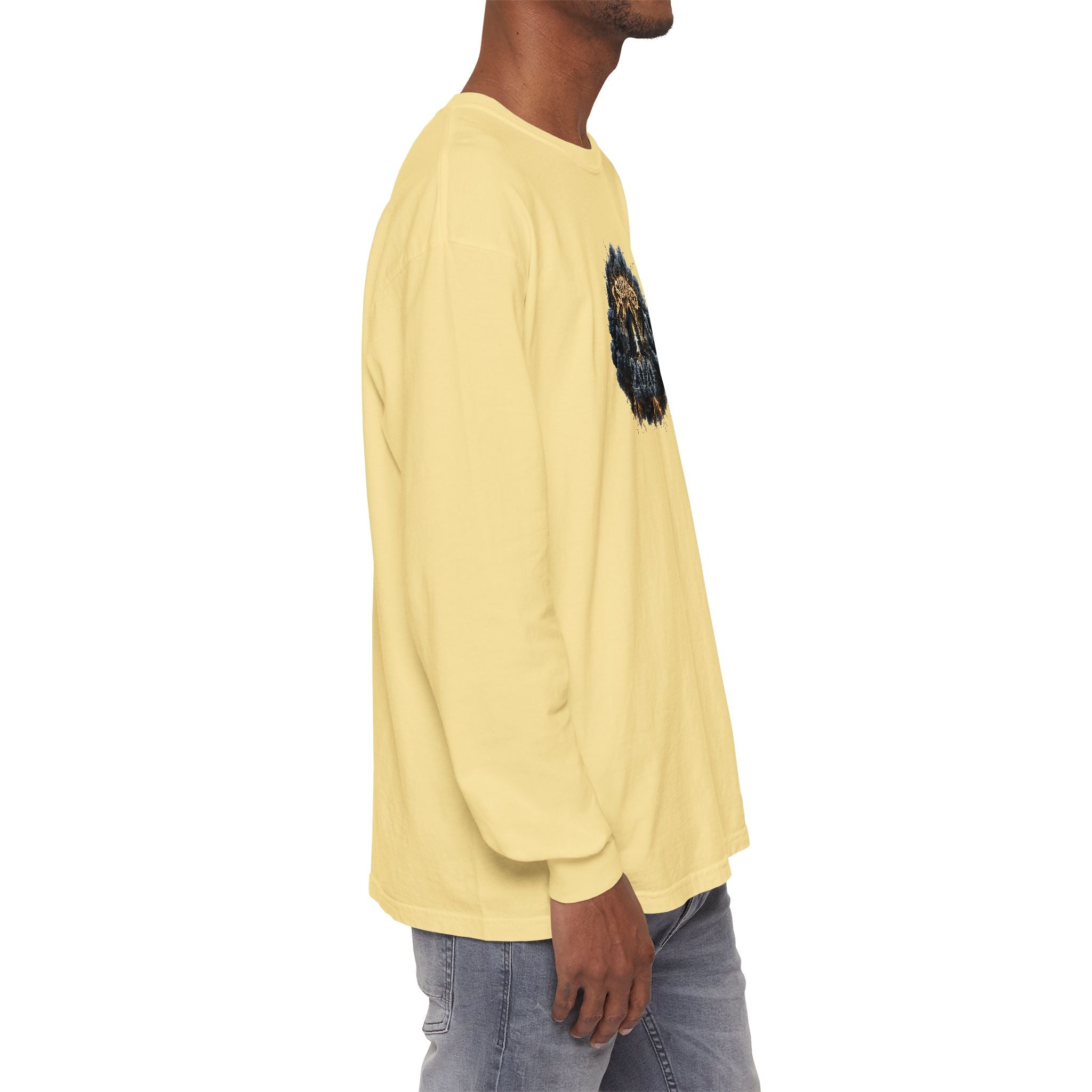 I Survived 2020 — Original PILOT Design: Director's Cut Unisex Garment-Dyed Long Sleeve T-Shirt