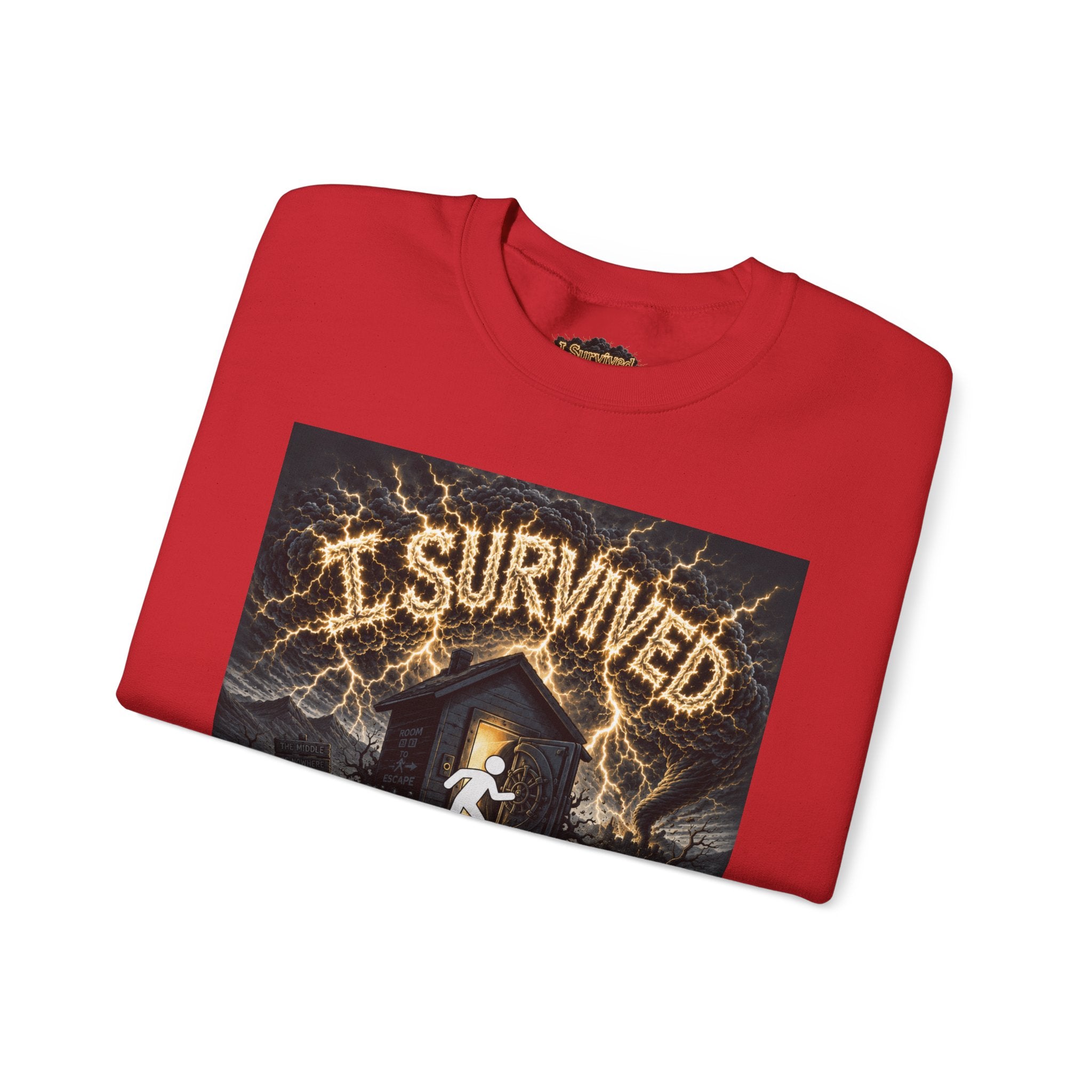 I Survived 2020 — Original Design Teaser Tee | Season 1 Premiere Drop Unisex Heavy Blend™ Crewneck Sweatshirt (SPECIAL EDITION)