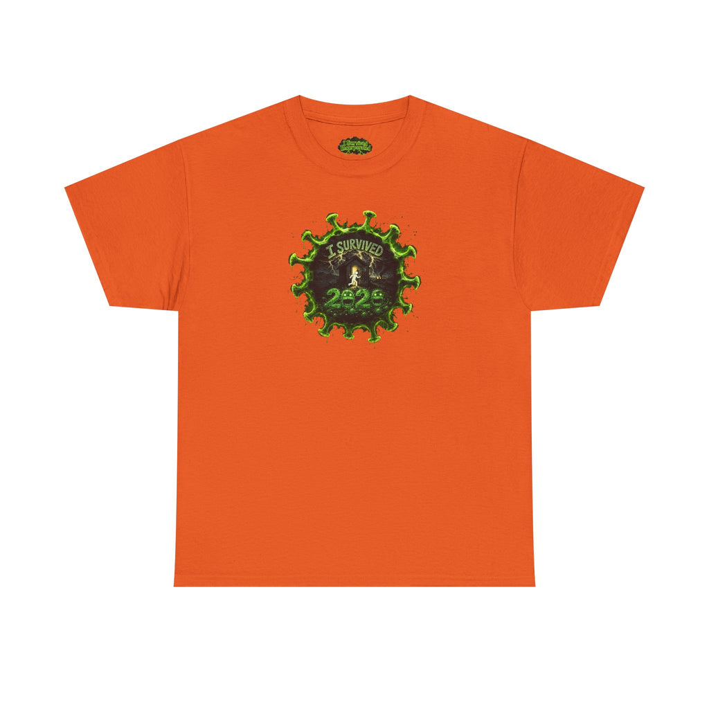 I Survived 2020 — PANDEMIC S1:E4: Director's Cut "Mask Madness" Unisex Heavy Cotton Tee