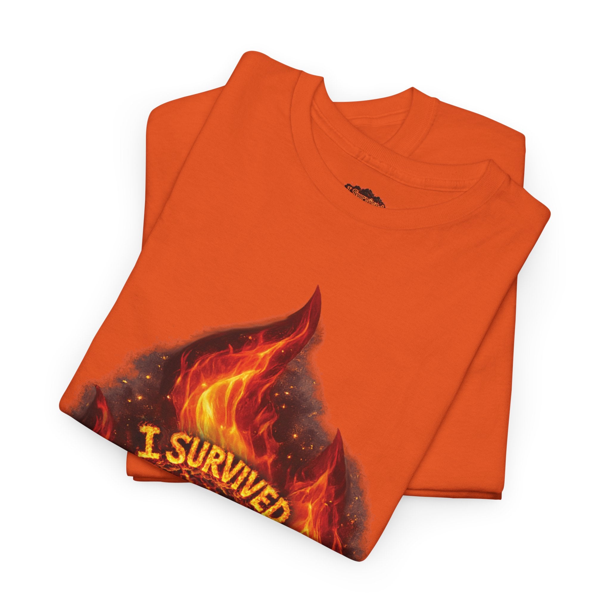I Survived 2020 — Director's Cut S2:E1 "Berry Creek" | Wildfire Edition Memorial Unisex Heavy Cotton Tee (SPECIAL EDITION)