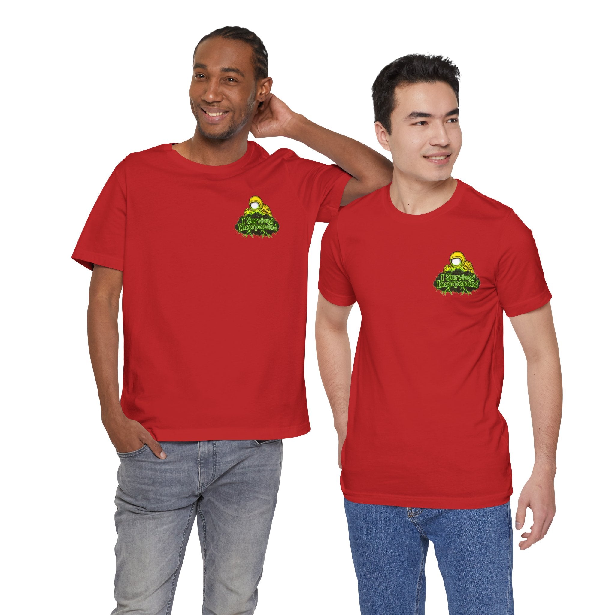I Survived 2020 — "Please Stand By" Test Pattern Toxic Signal Tee Summer Premiere Unisex Jersey Short Sleeve Tee