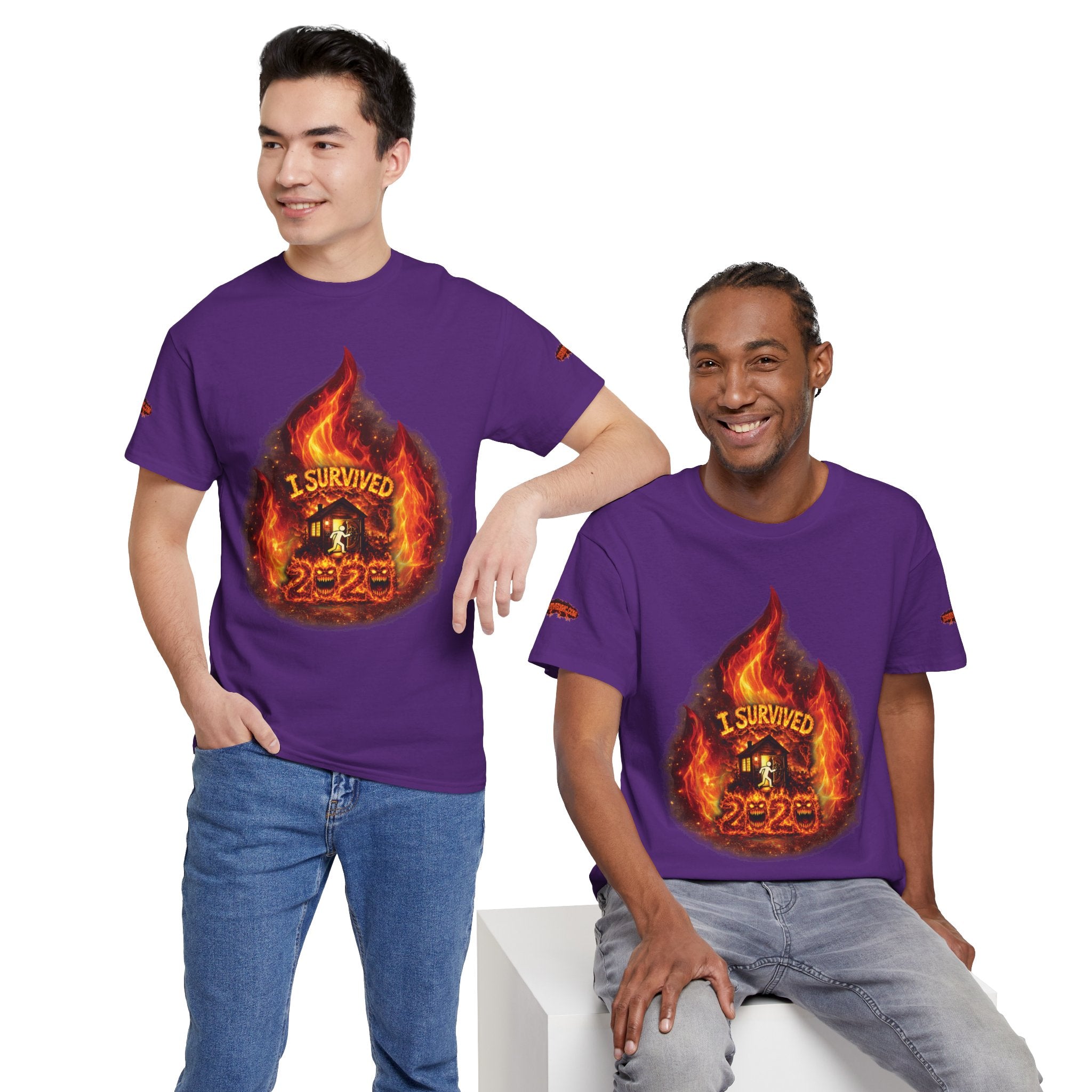 I Survived 2020 — Director's Cut S2:E1 "Berry Creek" | Wildfire Edition Memorial Unisex Heavy Cotton Tee (SPECIAL EDITION)